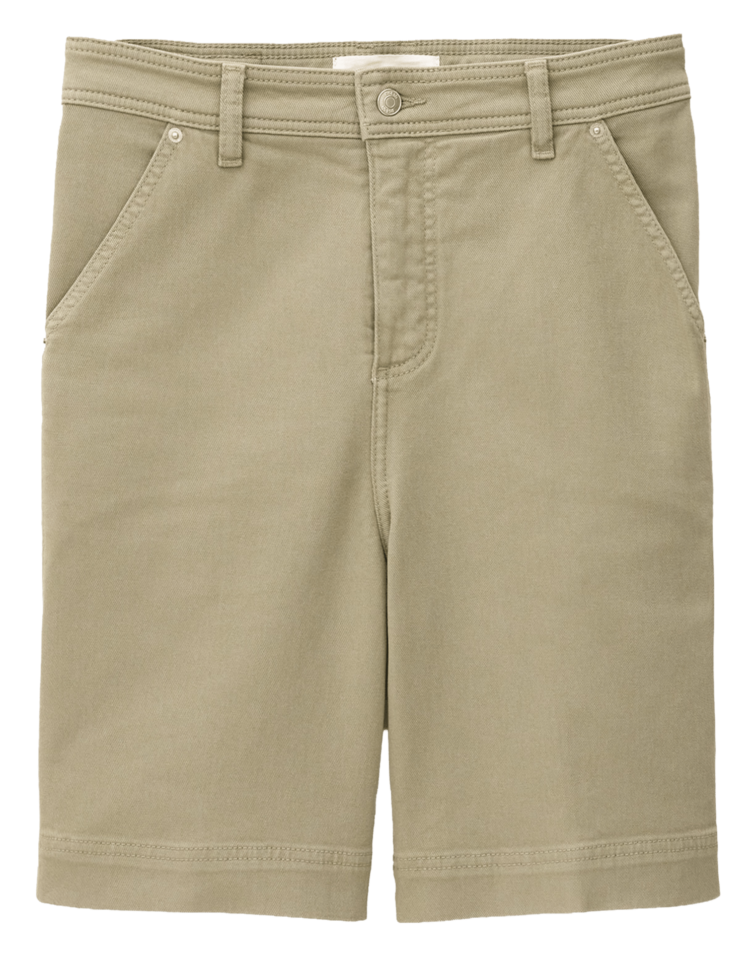Bermuda en coton mélangé BA&SH Kaki