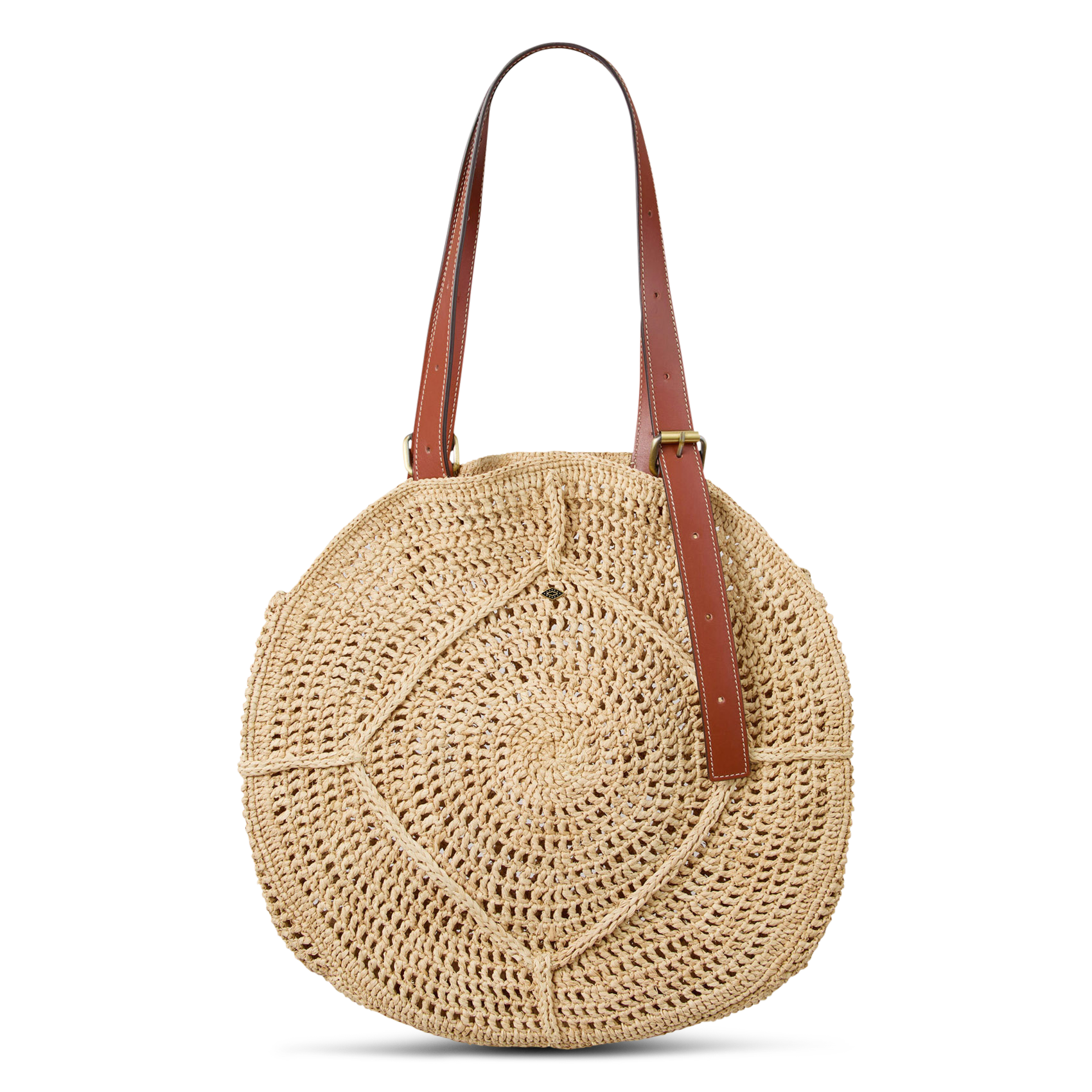 Panier en raphia BA&SH Beige