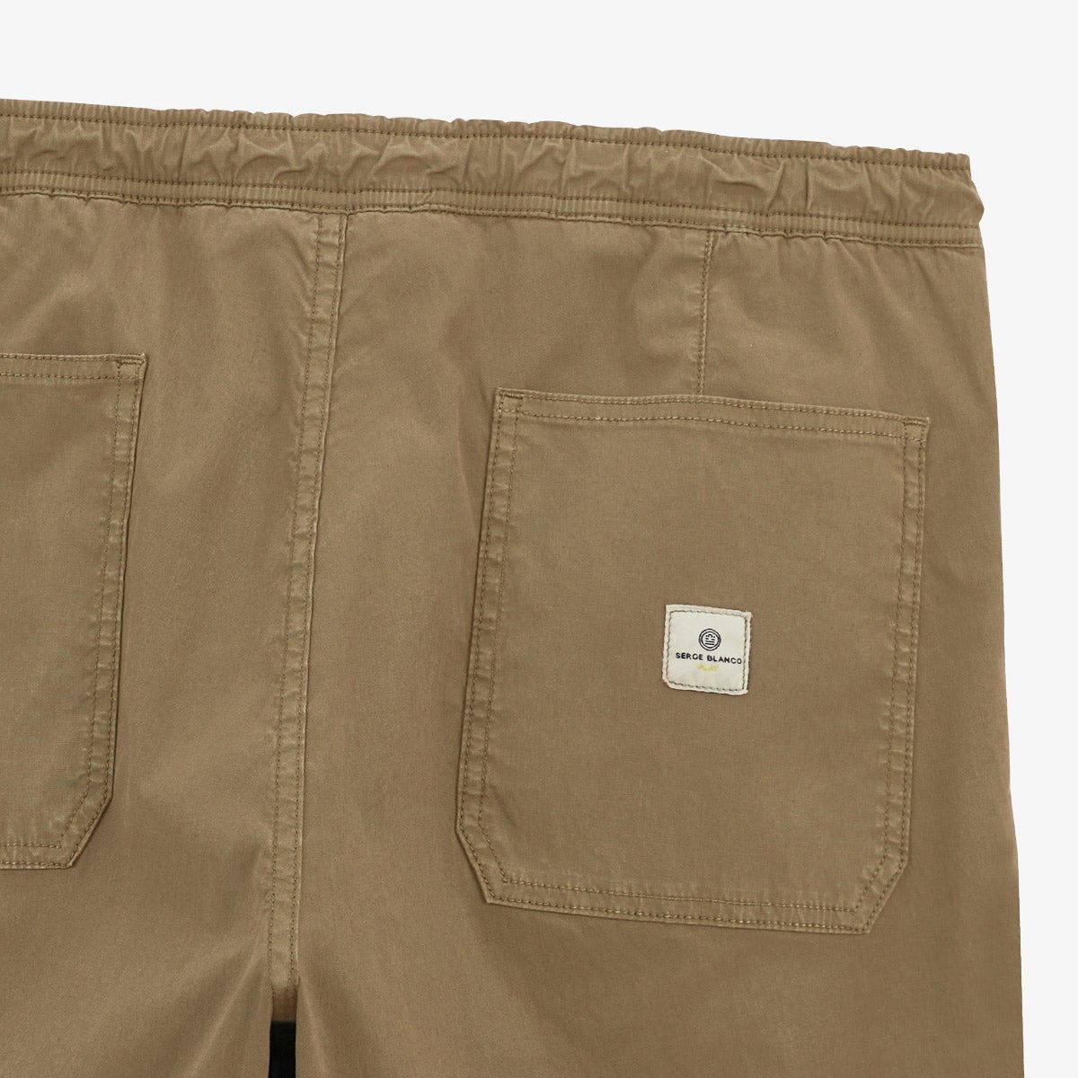 Elastic Waist Bermuda SERGE BLANCO Beige