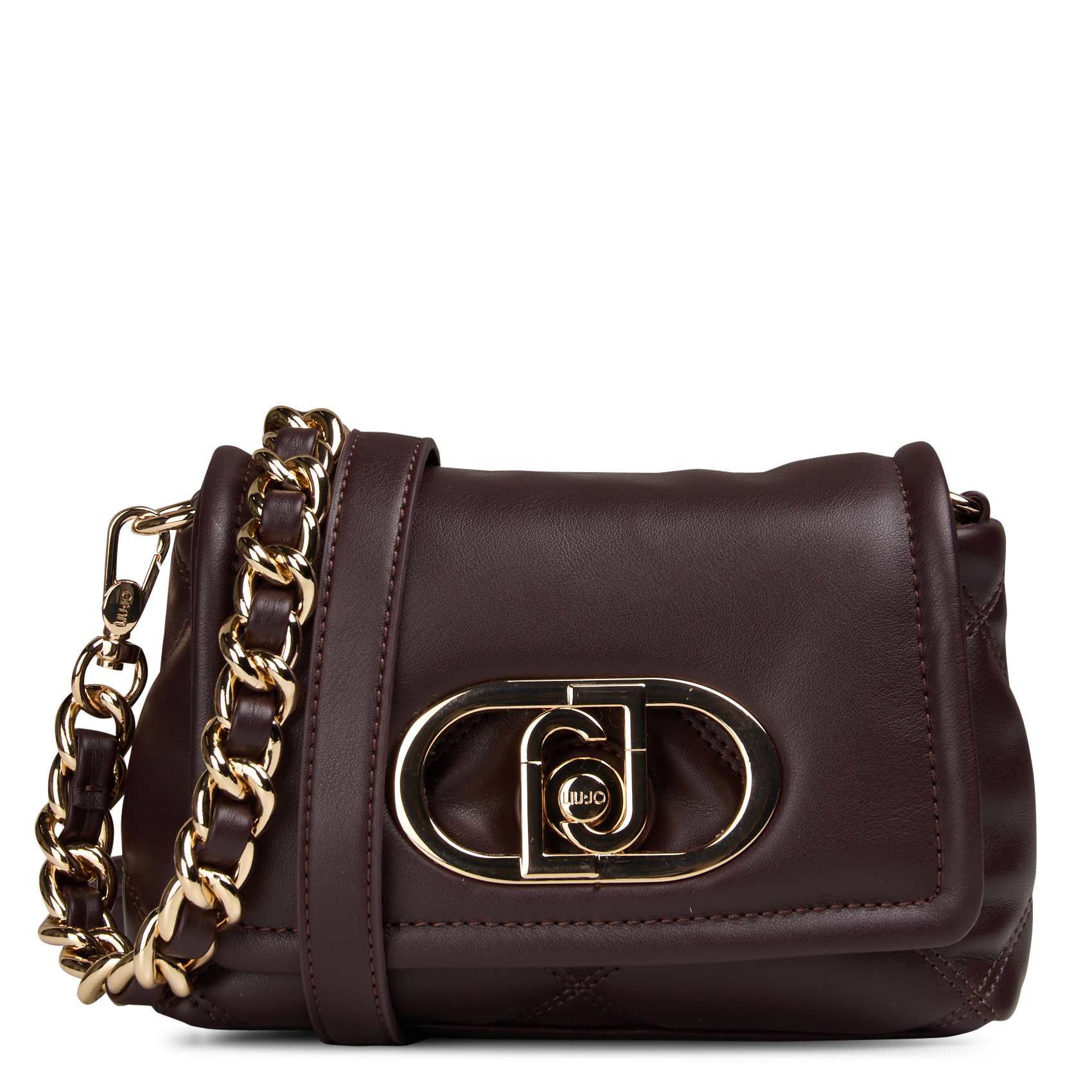 Leather-look shoulder bag LIU JO