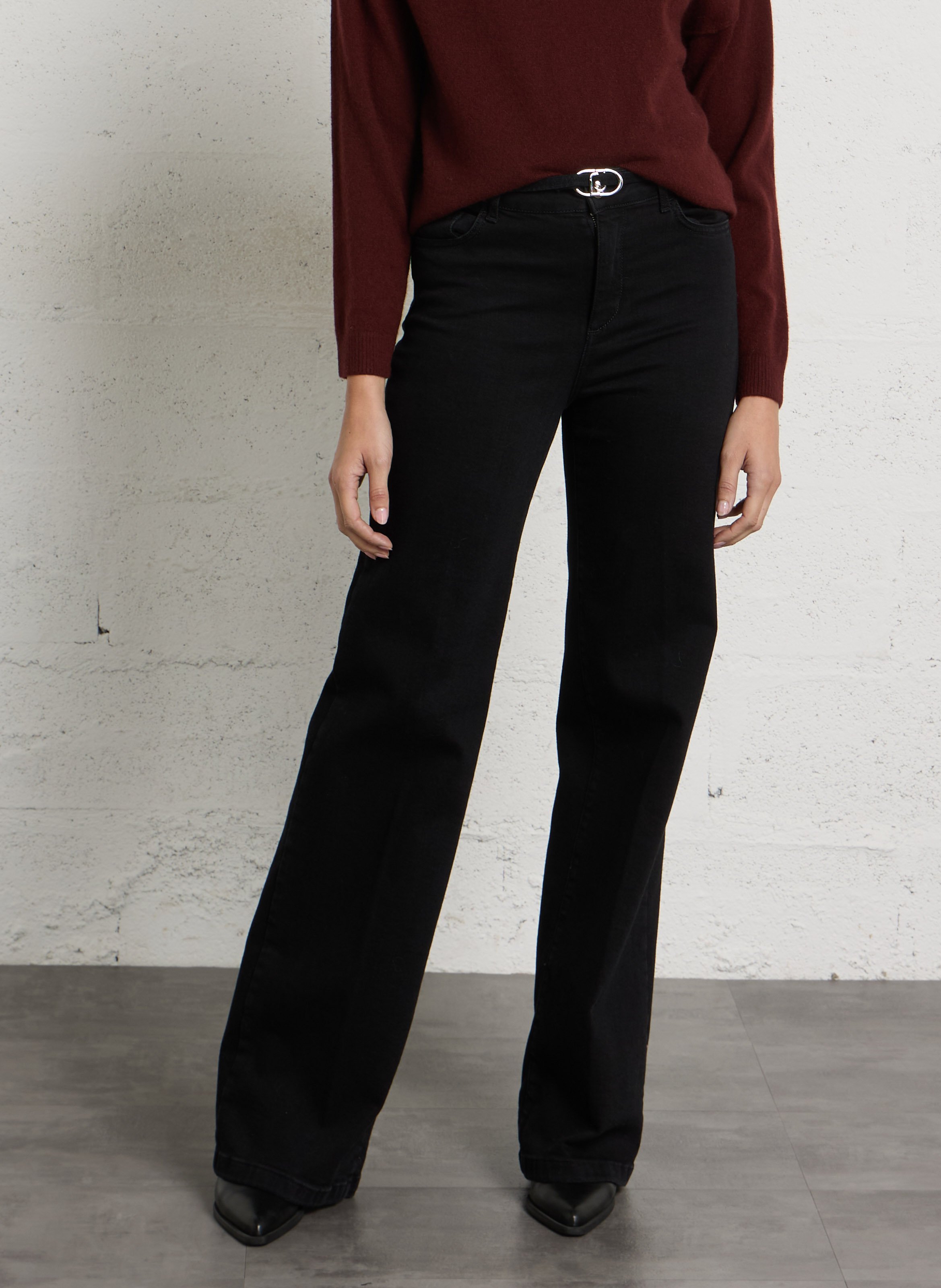 Flared Jeans LIU JO Schwarz