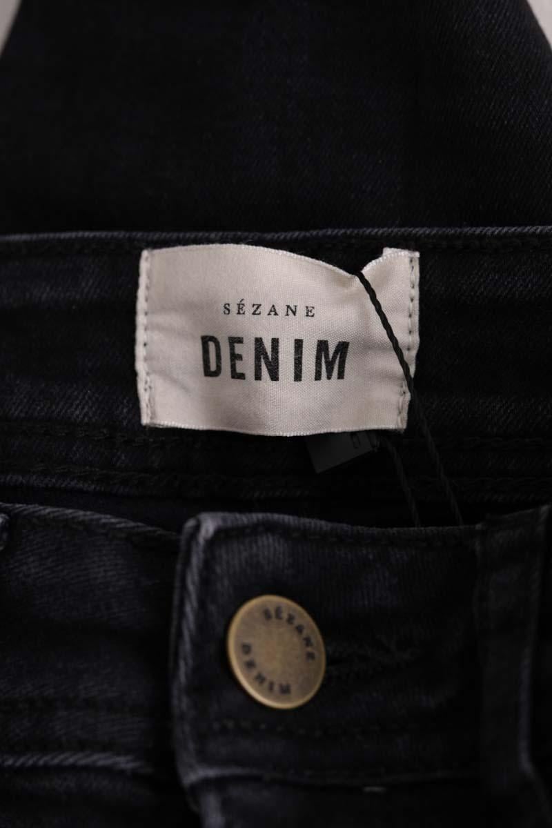 Slim-fit jeans SEZANE - Seconde main Black