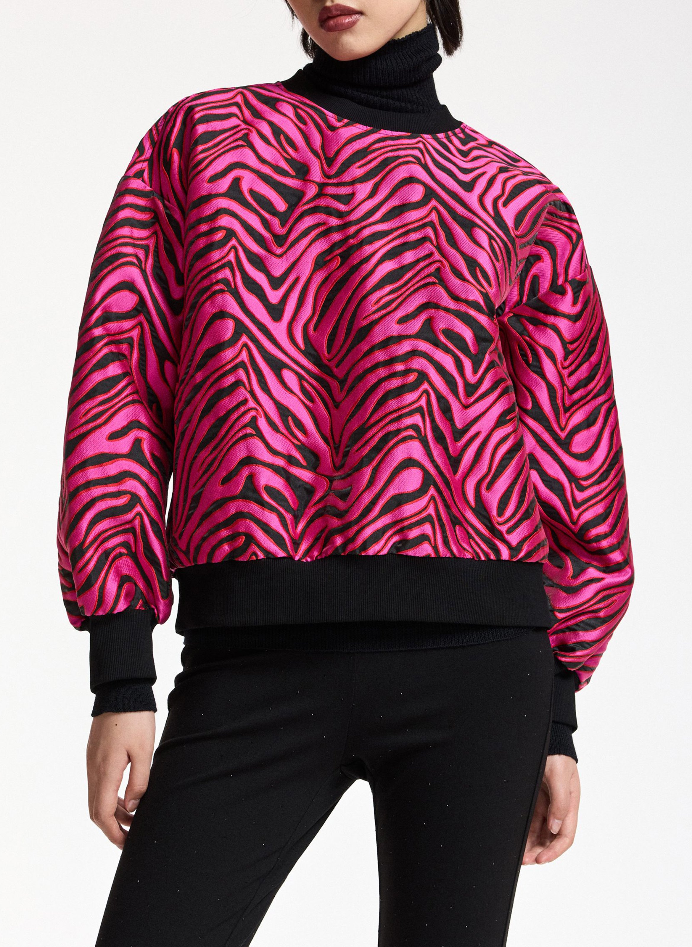 Sweat oversize imprimé ESSENTIEL ANTWERP Rose