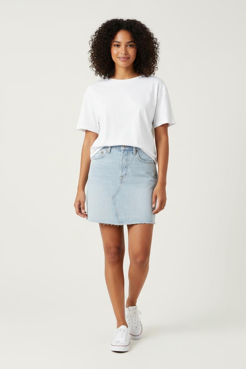 Short & midi skirt LEVI'S - Seconde main Blue