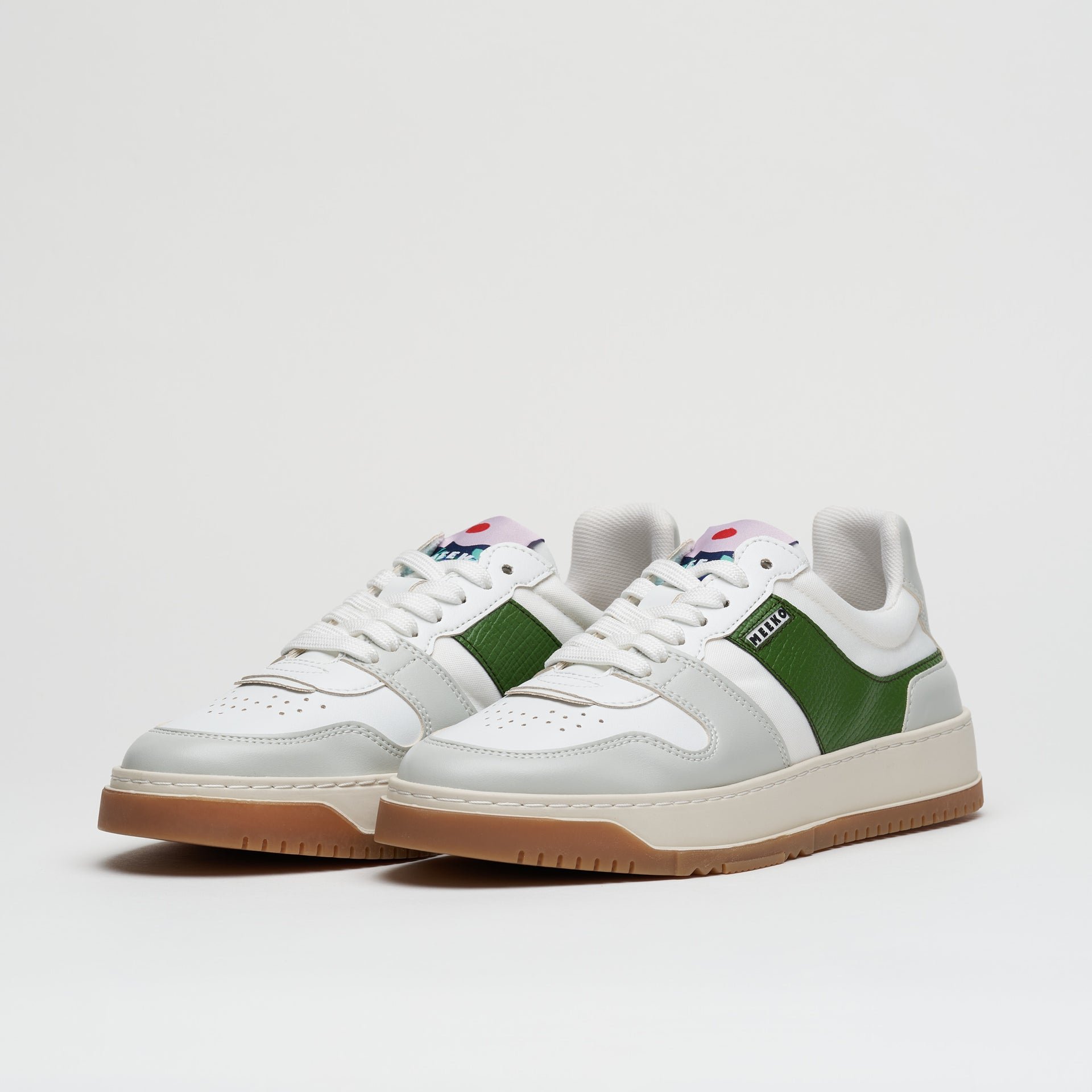 Eco-friendly low-top trainers MEEKO Green