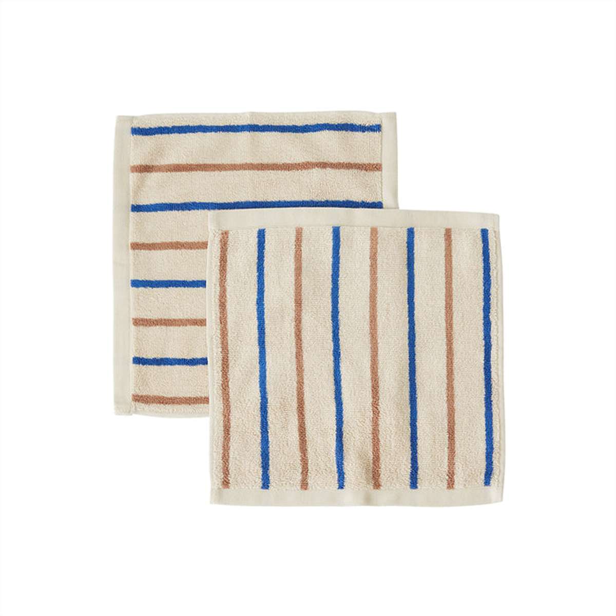 Organic cotton washcloth OYOY LIVING DESIGN Brown