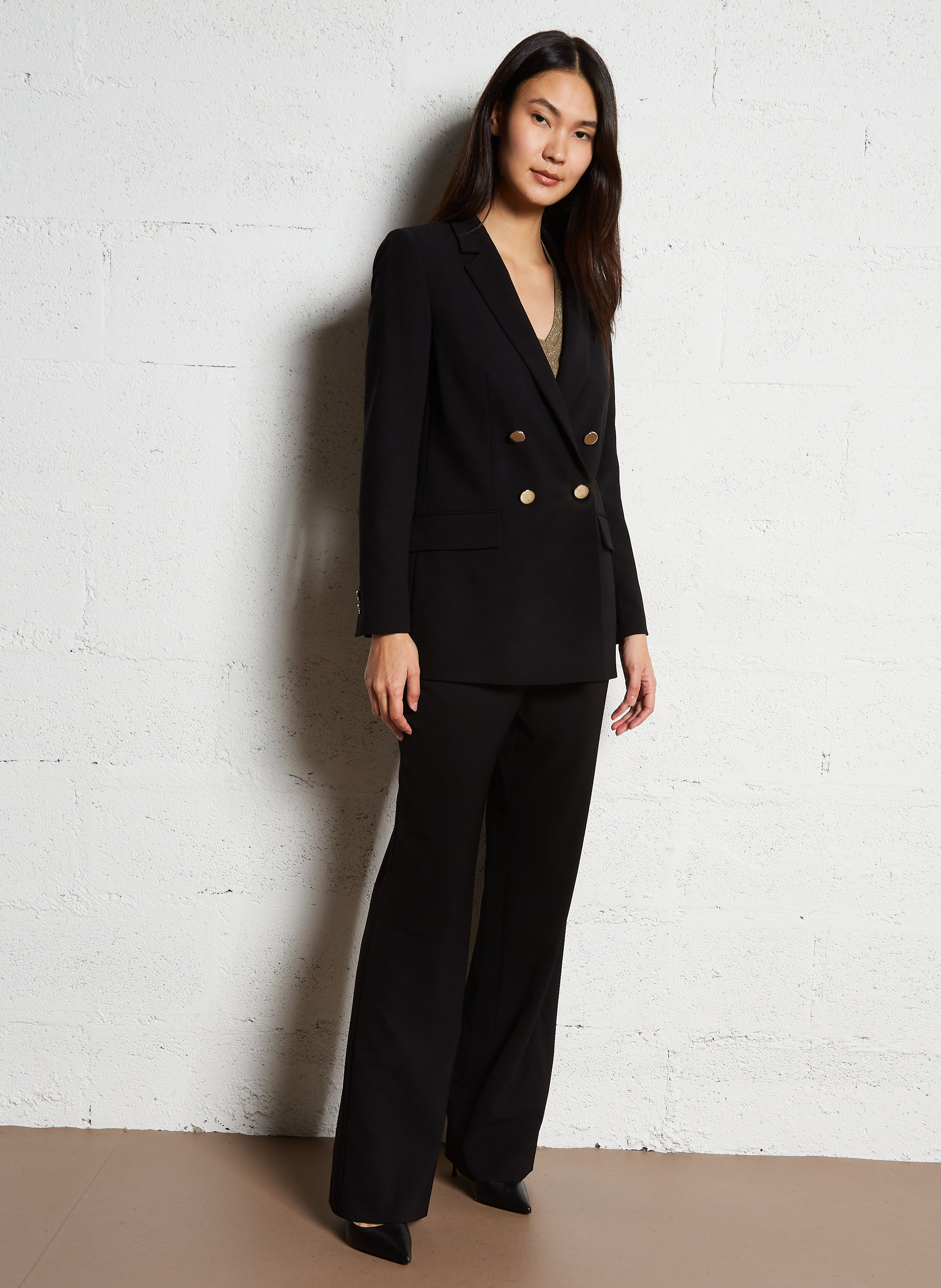 Straight-leg pants MAISON 123 Black