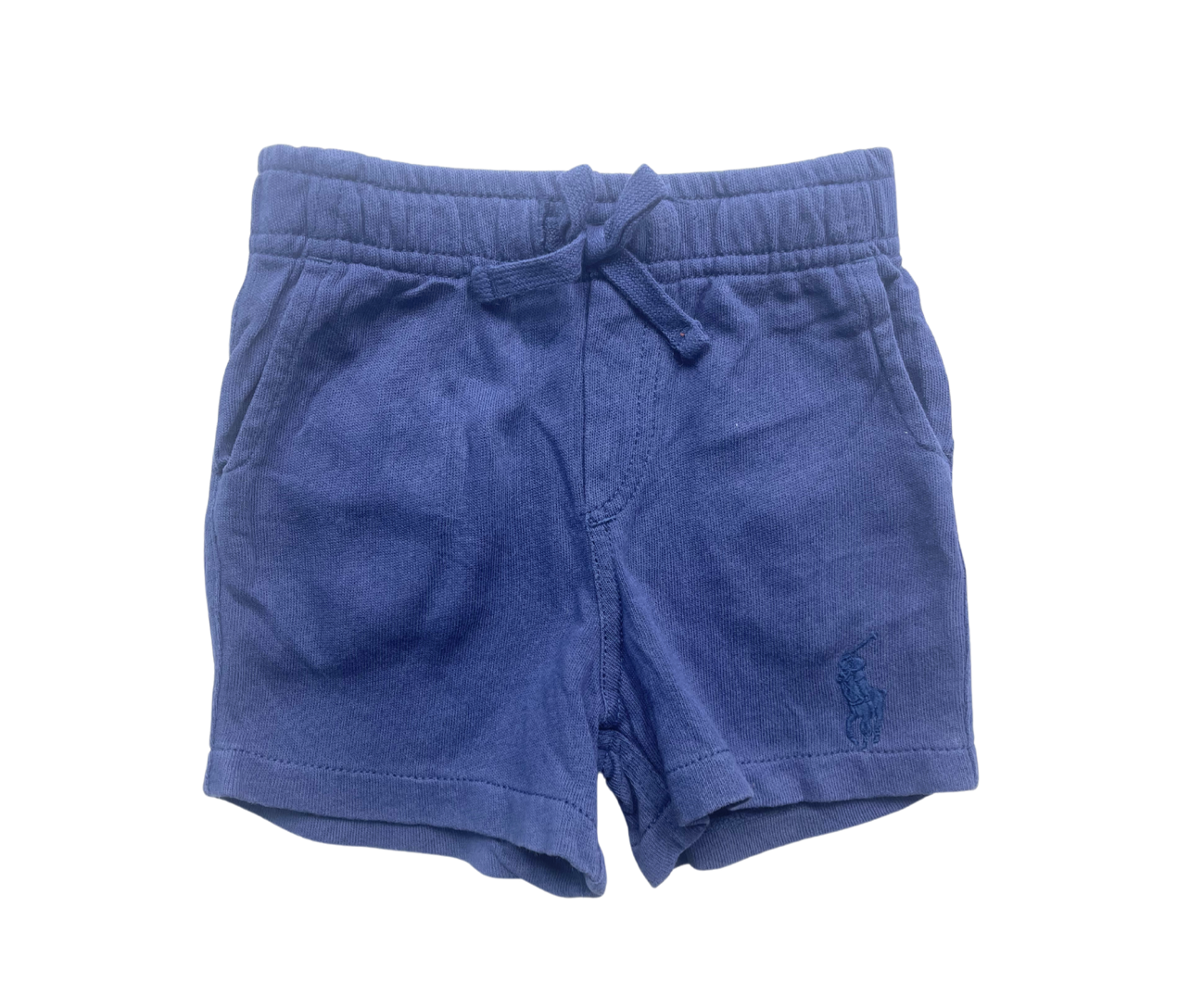 Short baby blue - 6 months POLO RALPH LAUREN - Seconde Main Blue