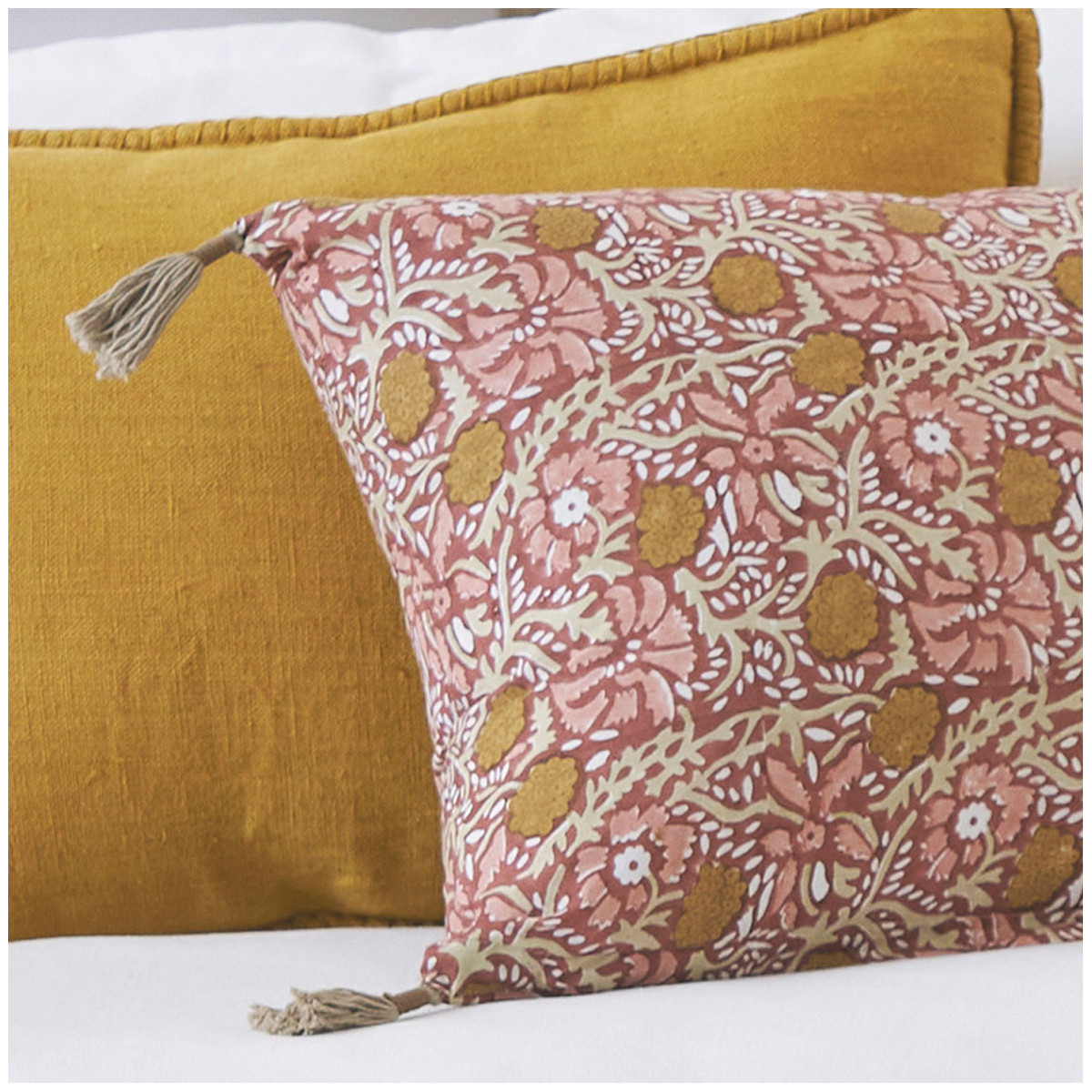Cushion cover BLANC D'IVOIRE Pink