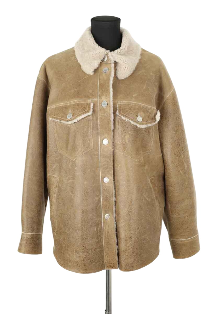 Bead-embroidered dress ISABEL MARANT ÉTOILE - SECONDE MAIN Brown