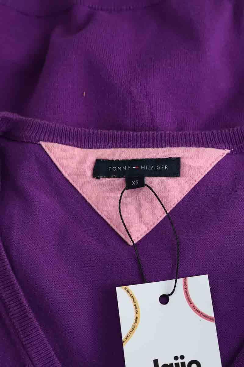 Sweater TOMMY HILFIGER - SECONDE MAIN Purple