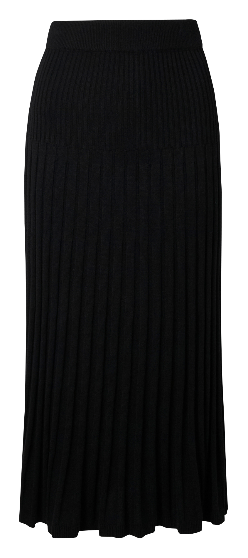 Jupe longue en maille ZAPA Noir