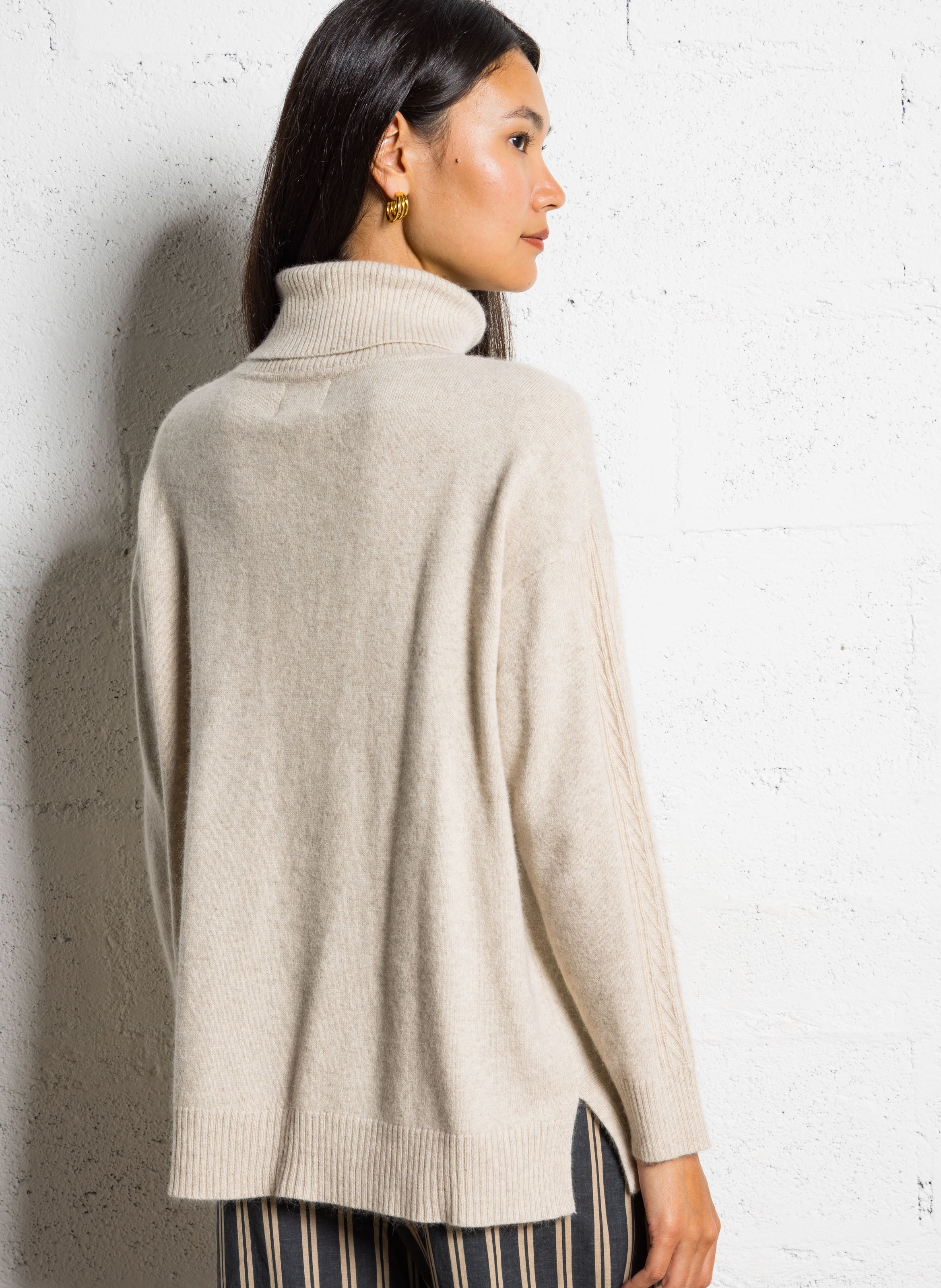 Lurex cardigan BELLA JONES Beige