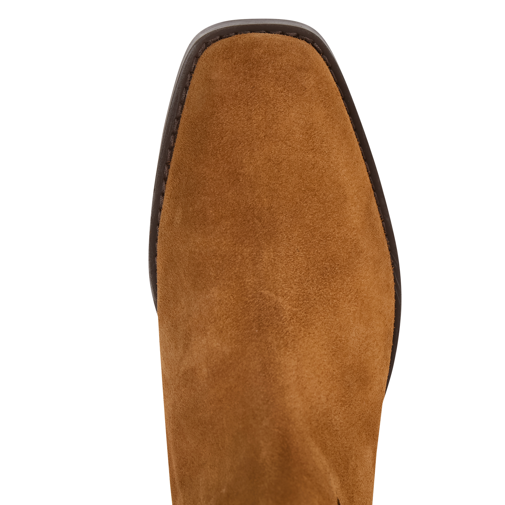 Bottines en cuir velours SOCQUE PARIS Beige