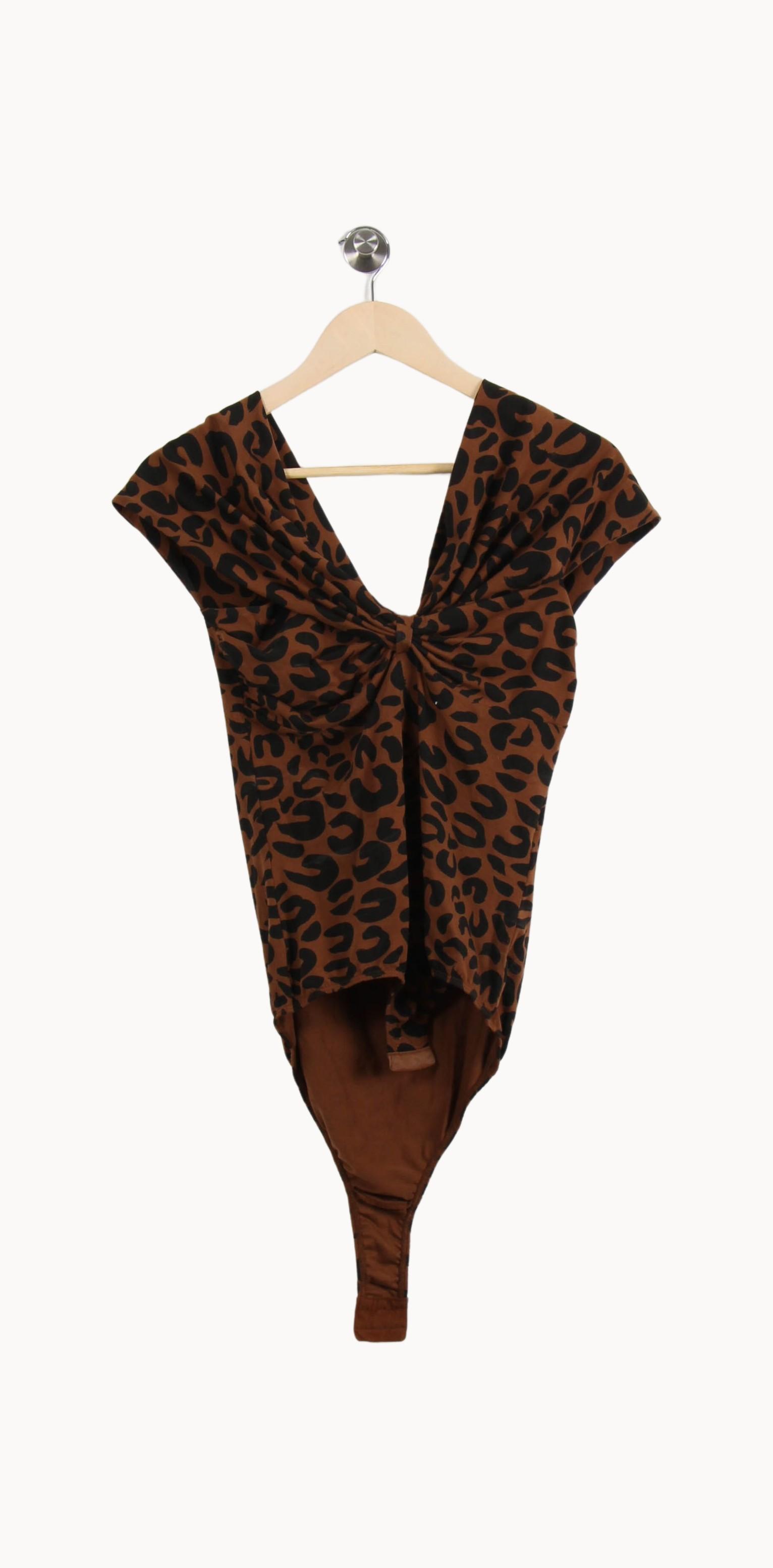 Top & tank top MAKE MY LEMONADE - Seconde Main Brown