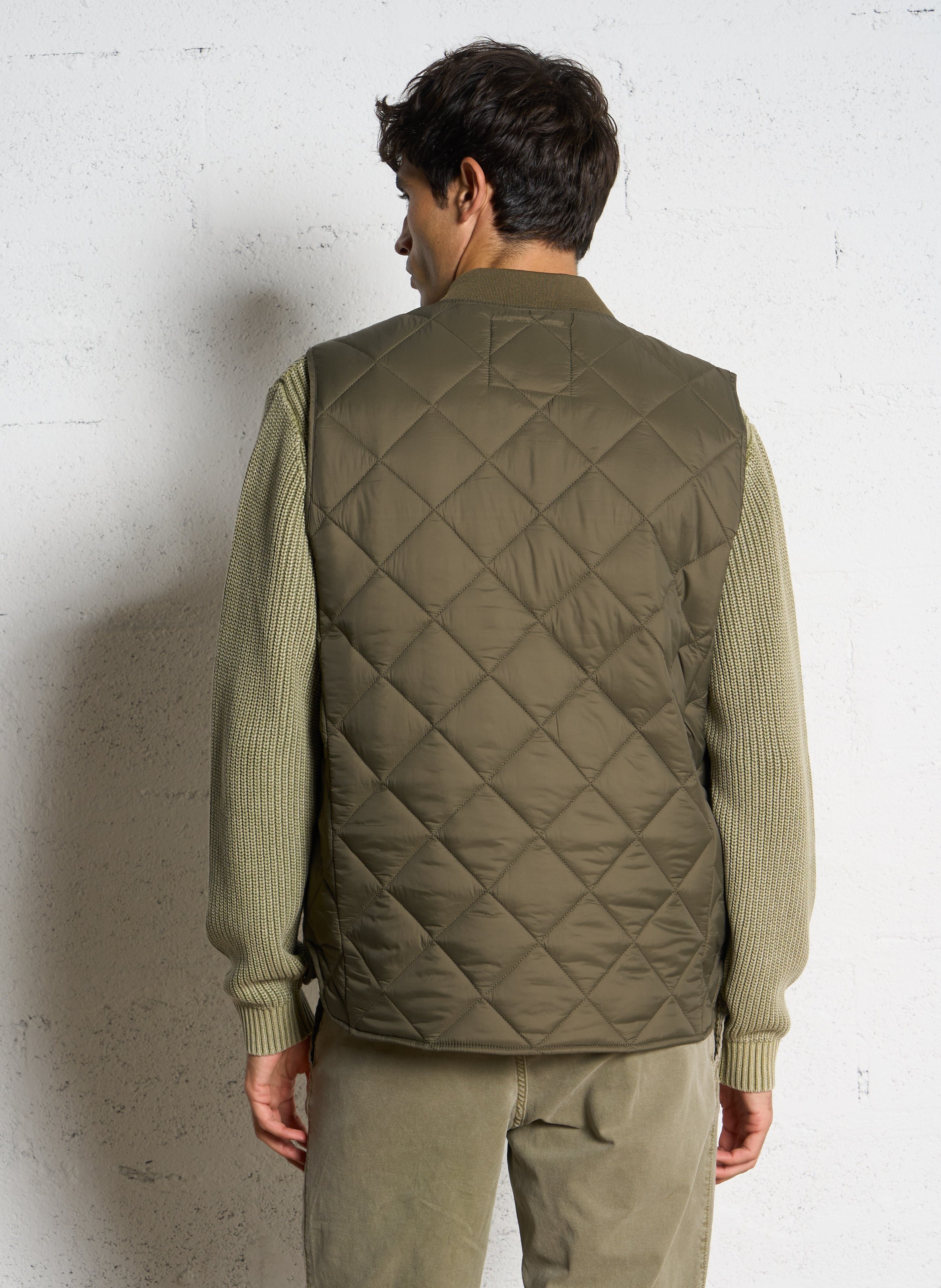 Veste matelassée col rond  PEPE JEANS Vert