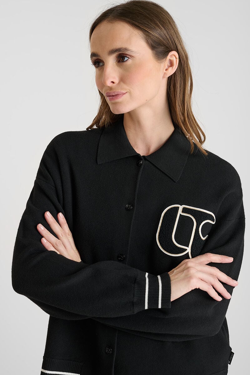 Cardigan LE TEMPS DES CERISES Black