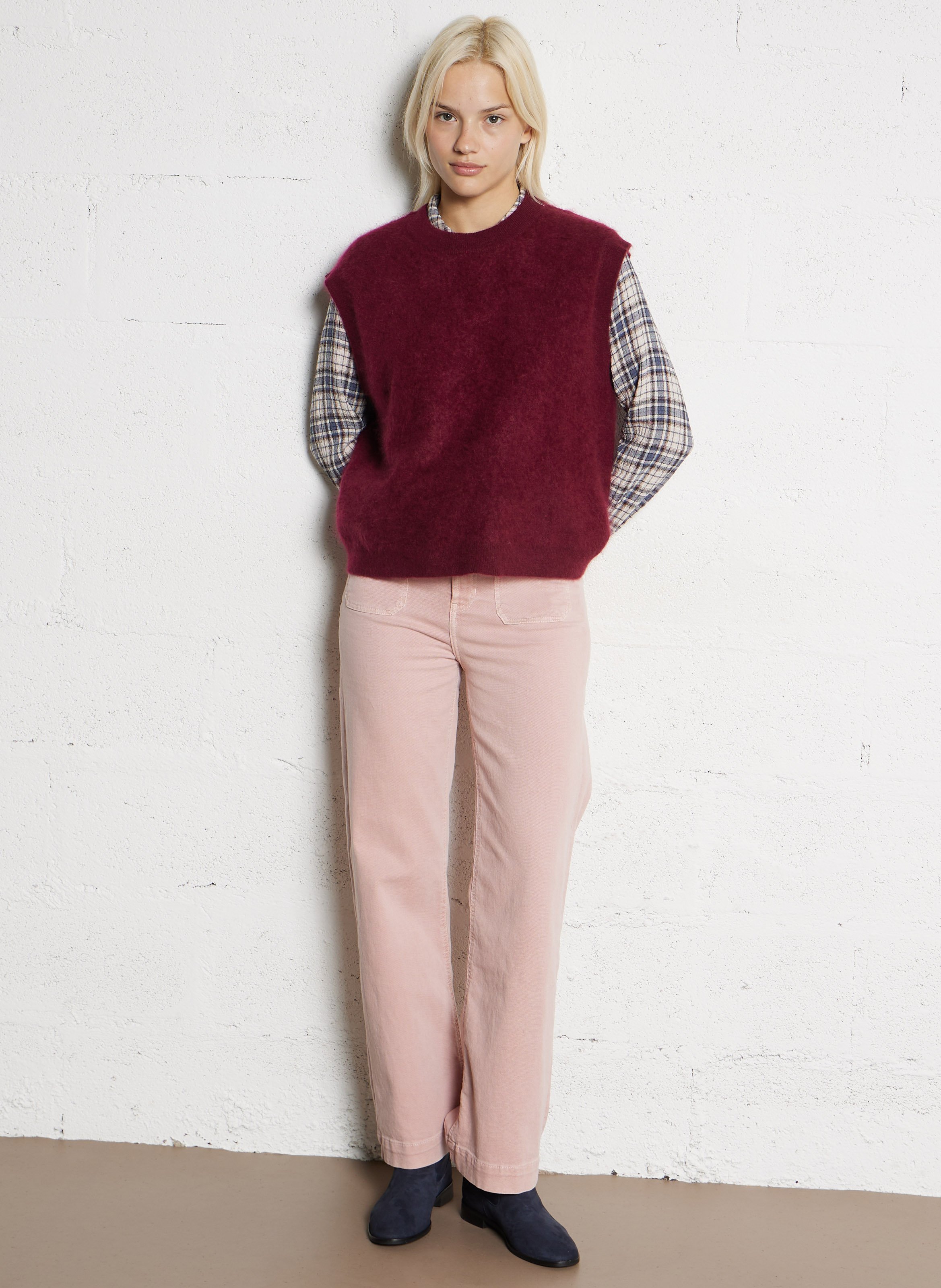 Laarzen van corduroy REQINS Blauw