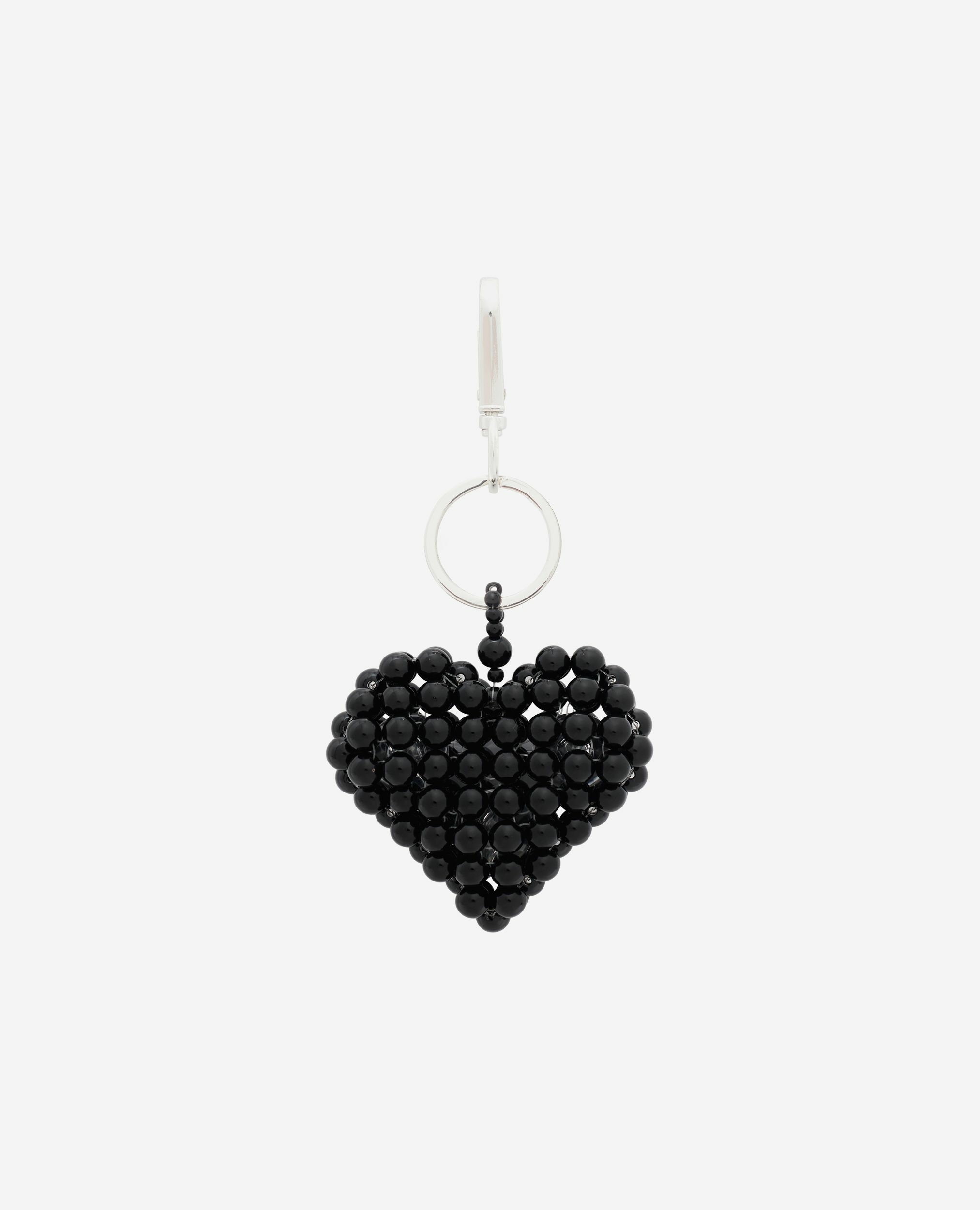 Heart bag charm THE KOOPLES Black