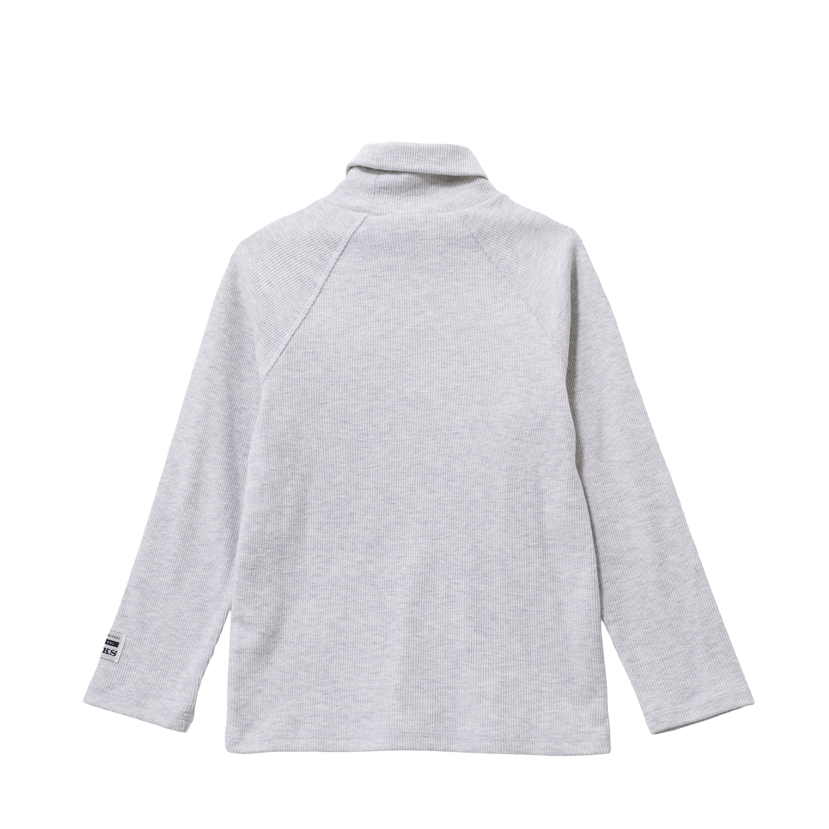 T-Shirt aus Baumwoll-Mix mit Rollkragen IKKS JUNIOR Grau