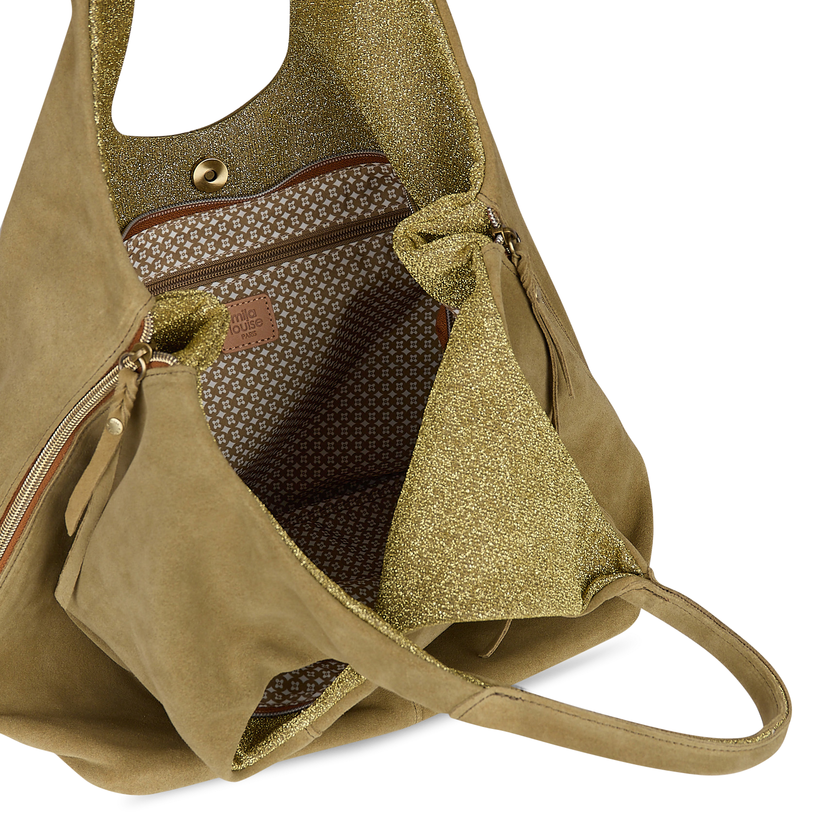 Billy L - Ledertasche  MILA LOUISE Grun