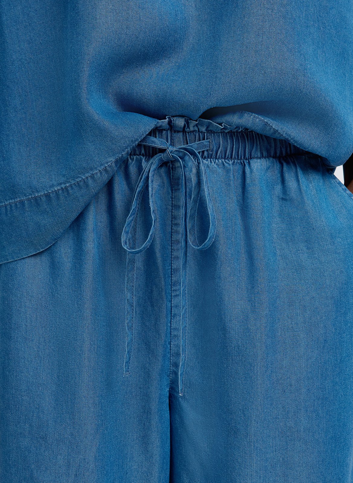 Straight shorts SELECTED Blue