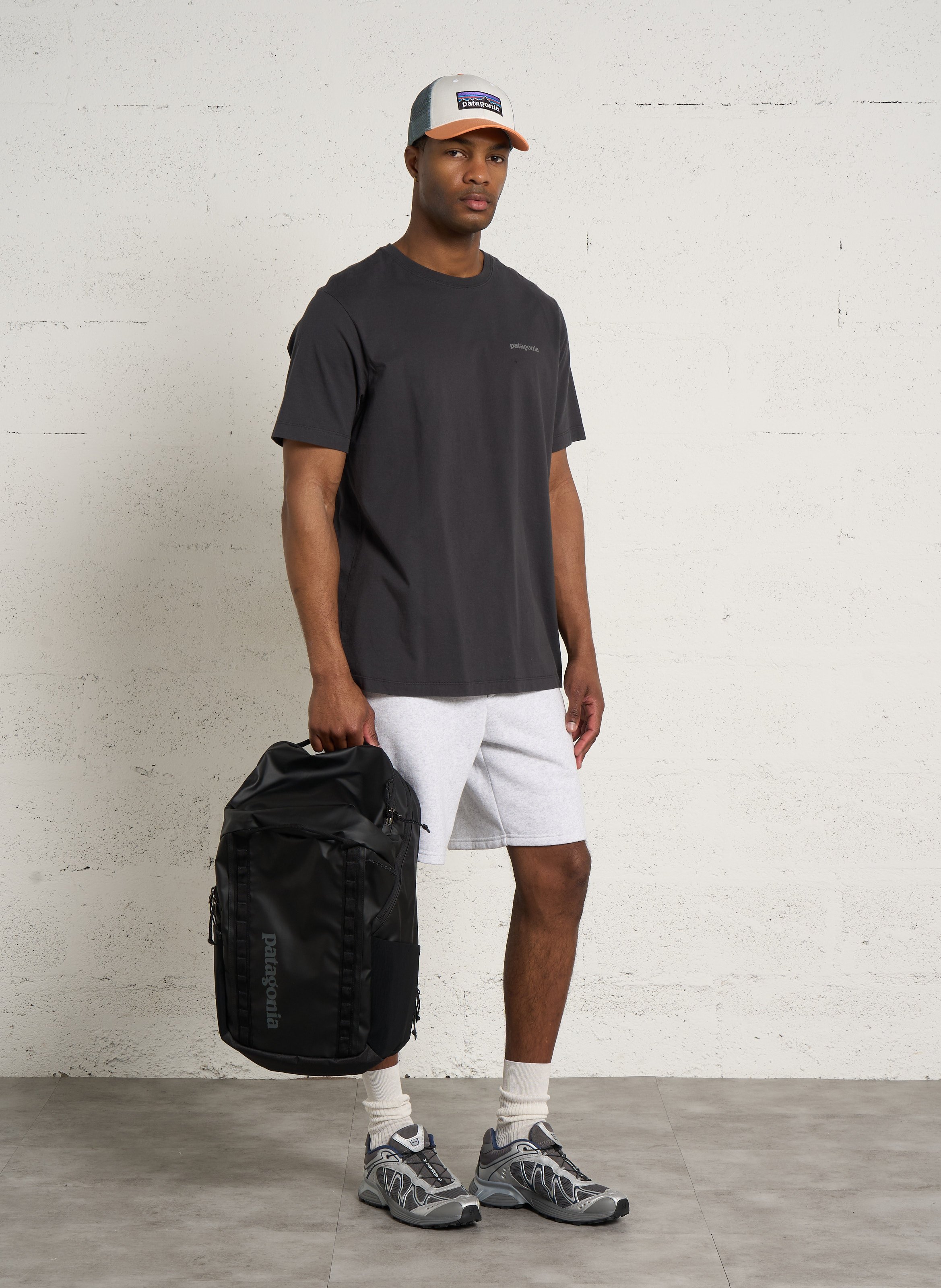 Rucksack aus recycelten Fasern PATAGONIA Schwarz