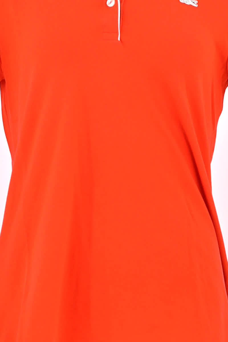 Polo shirt LACOSTE - SECONDE MAIN Orange