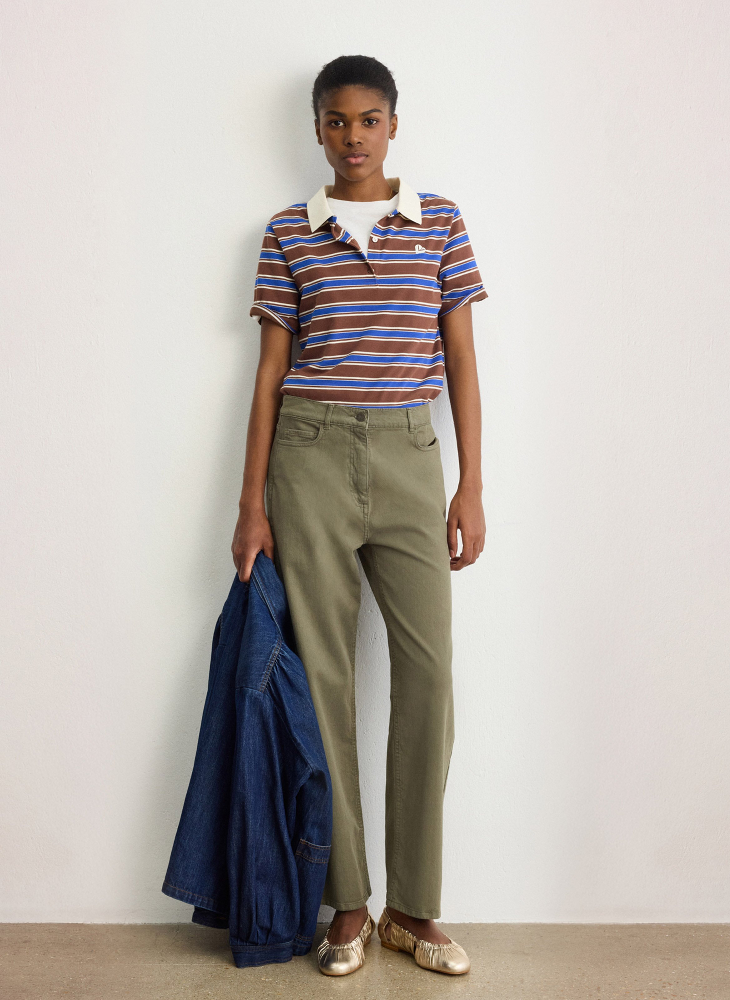 Bundfaltenhose PABLO Khaki