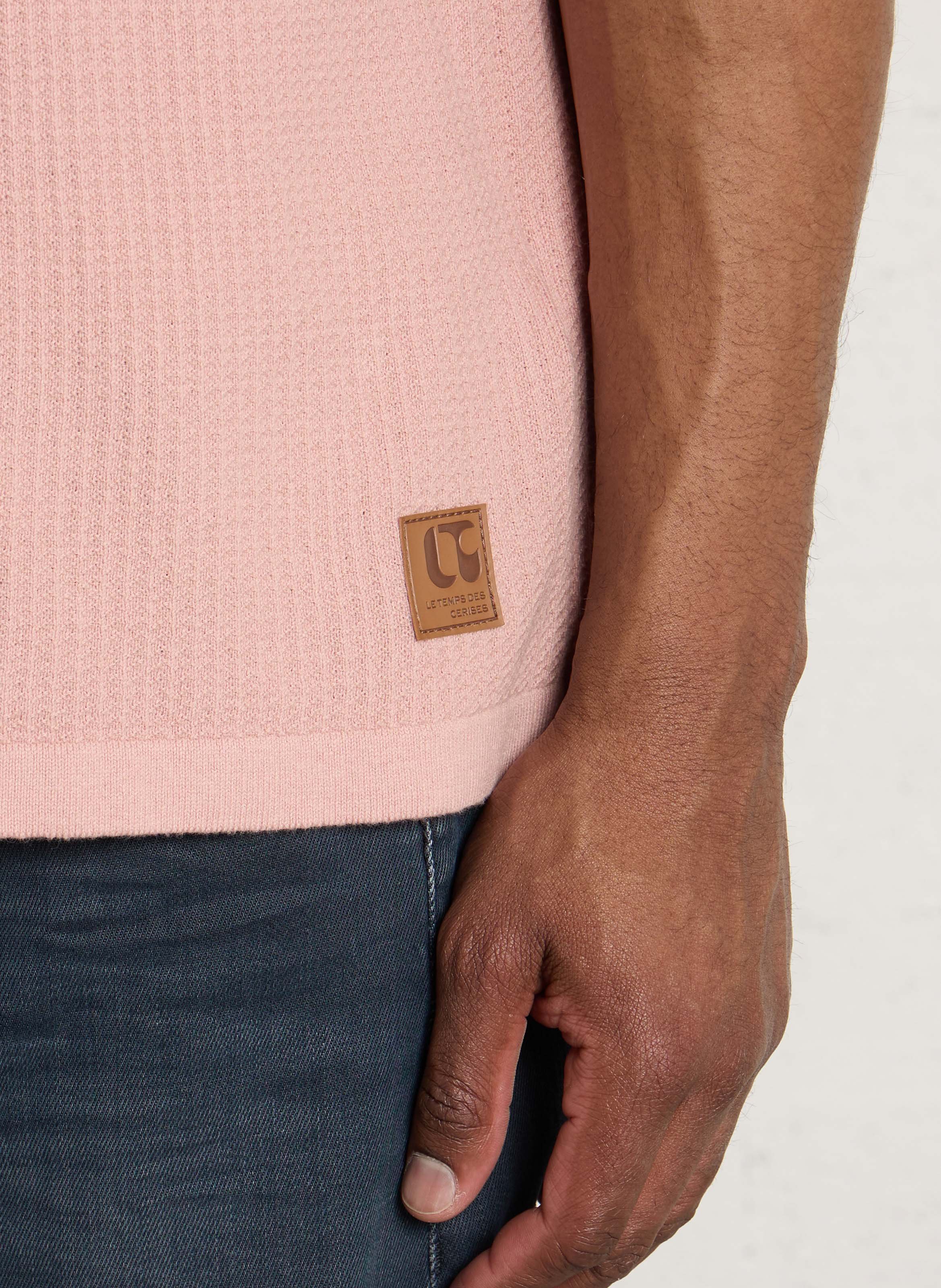 Cotton polo shirt LE TEMPS DES CERISES Pink