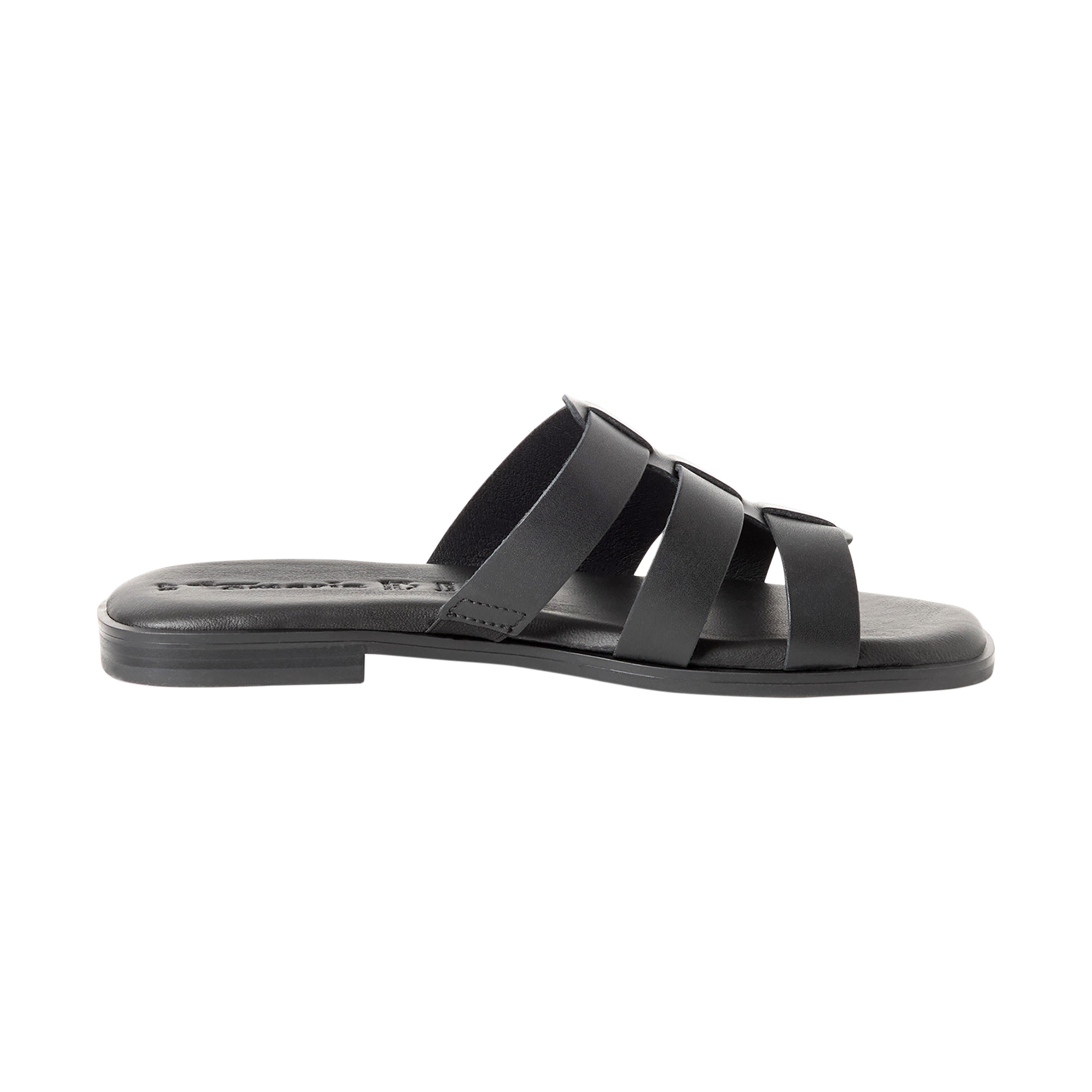 Sandales cuir TAMARIS Noir