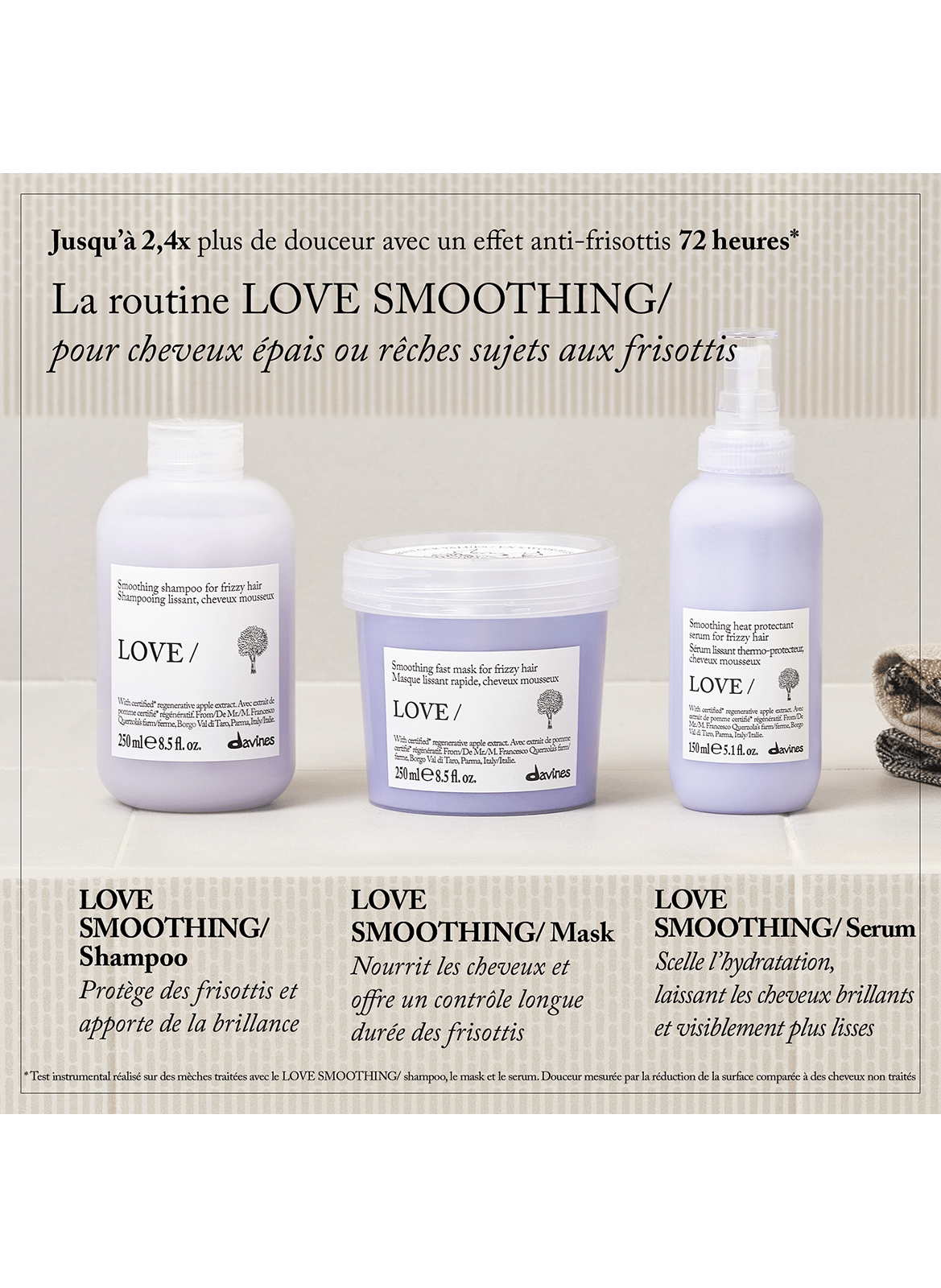 LOVE SMOOTHING Serum DAVINES No color