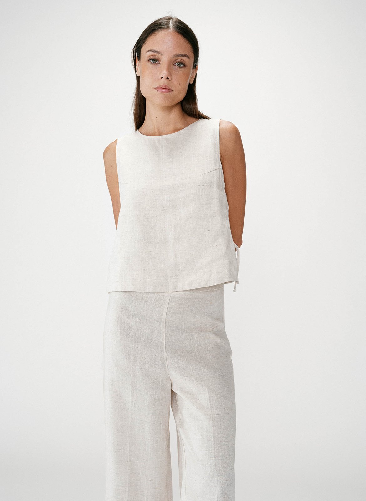 Round-neck top GRACE ET MILA Beige