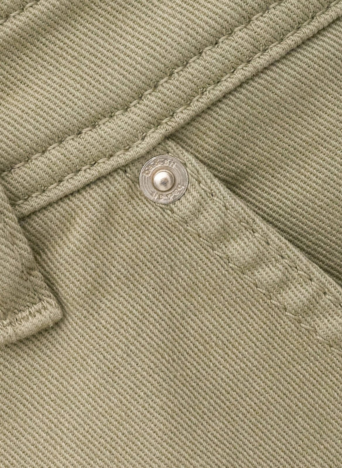 Bermuda en coton mélangé BA&SH Kaki