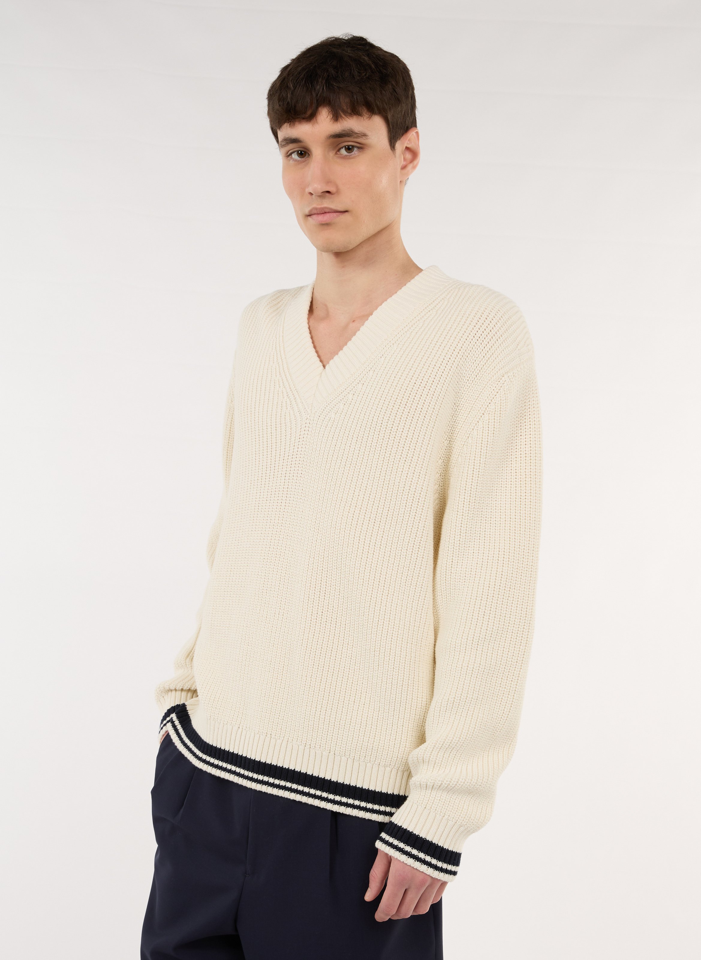 Baumwollpullover SAISON 1865 Beige