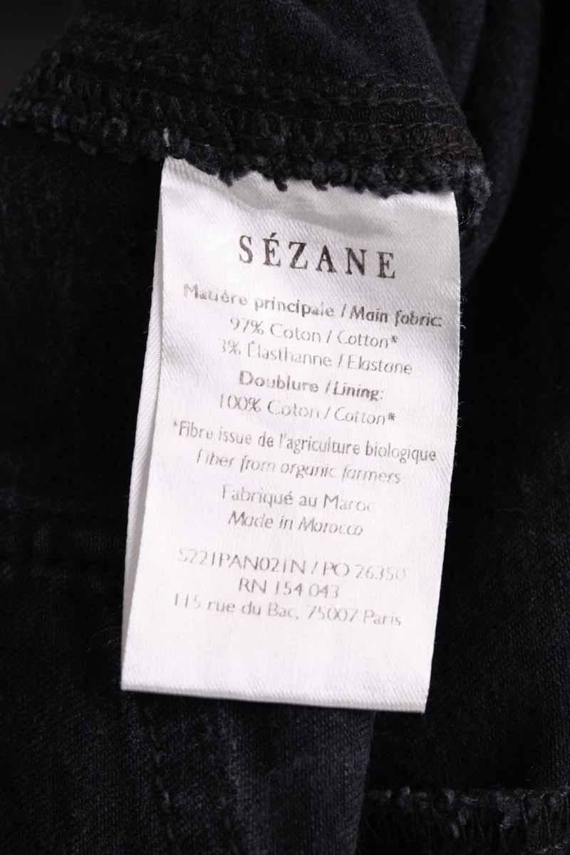 Slim-fit jeans SEZANE - Seconde main Black
