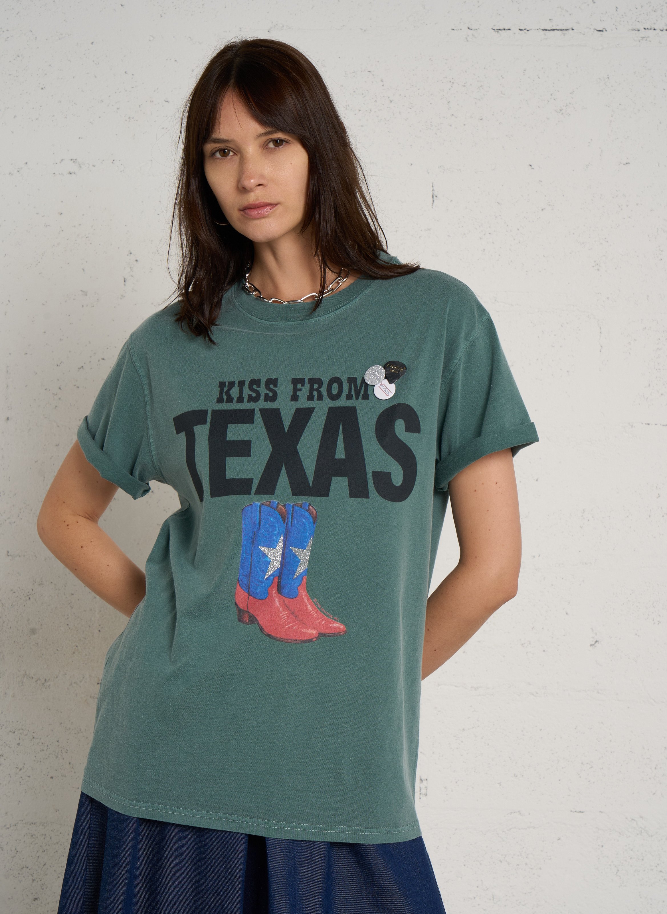 Tee-shirt imprimé en coton NEWTONE