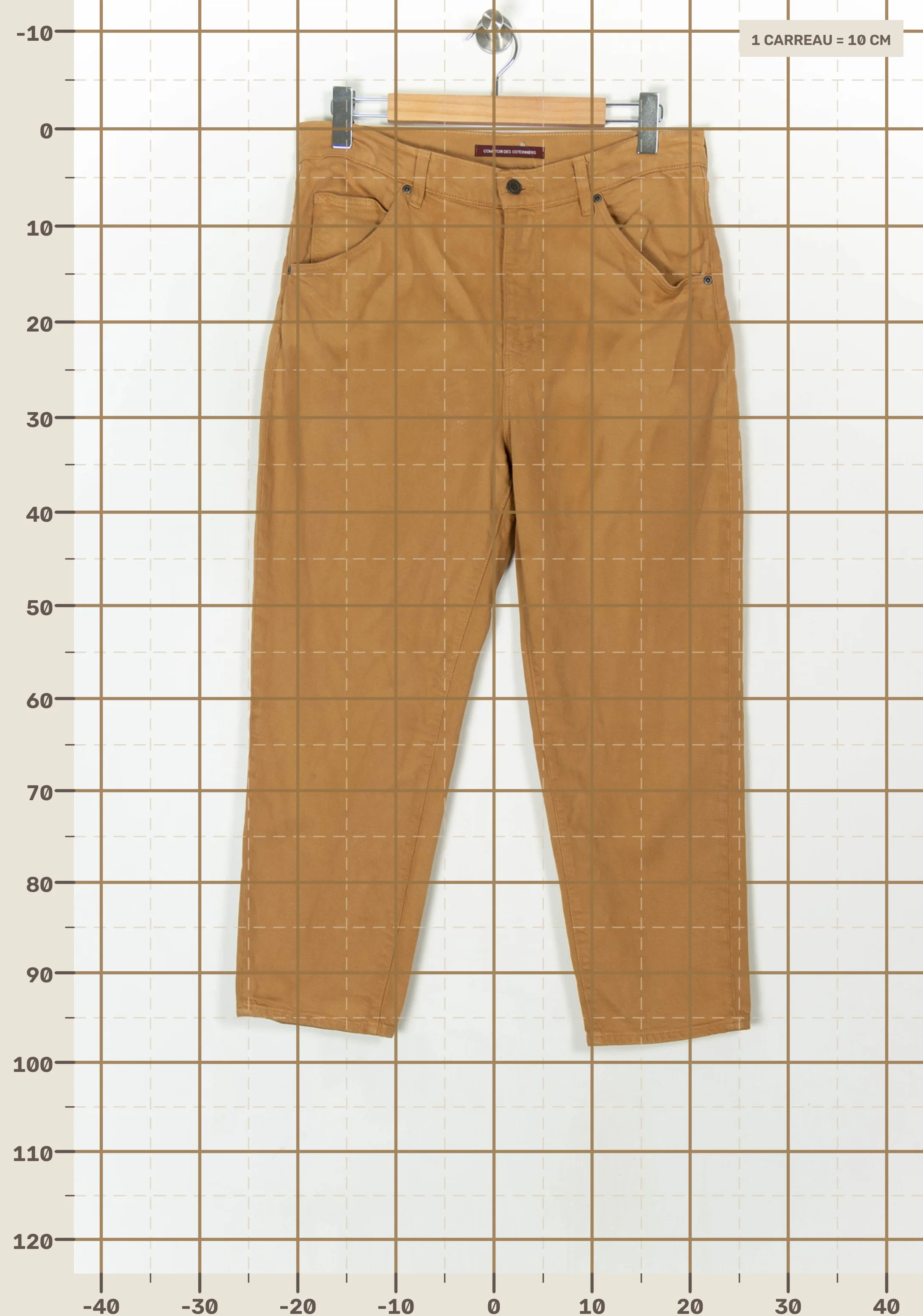 Jeans COMPTOIR DES COTONNIERS - Seconde main Beige