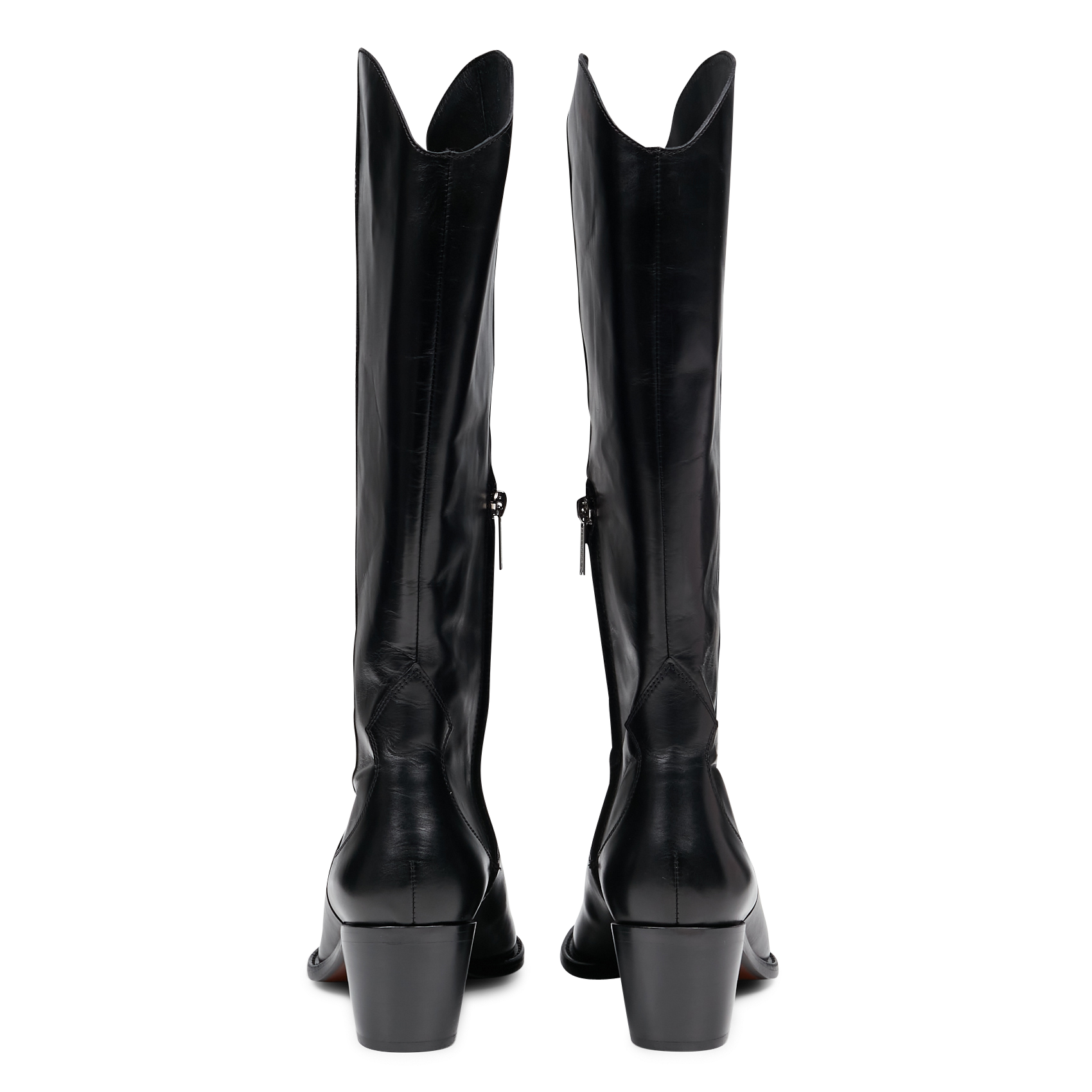 Leren Laarzen Noir Free Lance - Dames | Place des Tendances