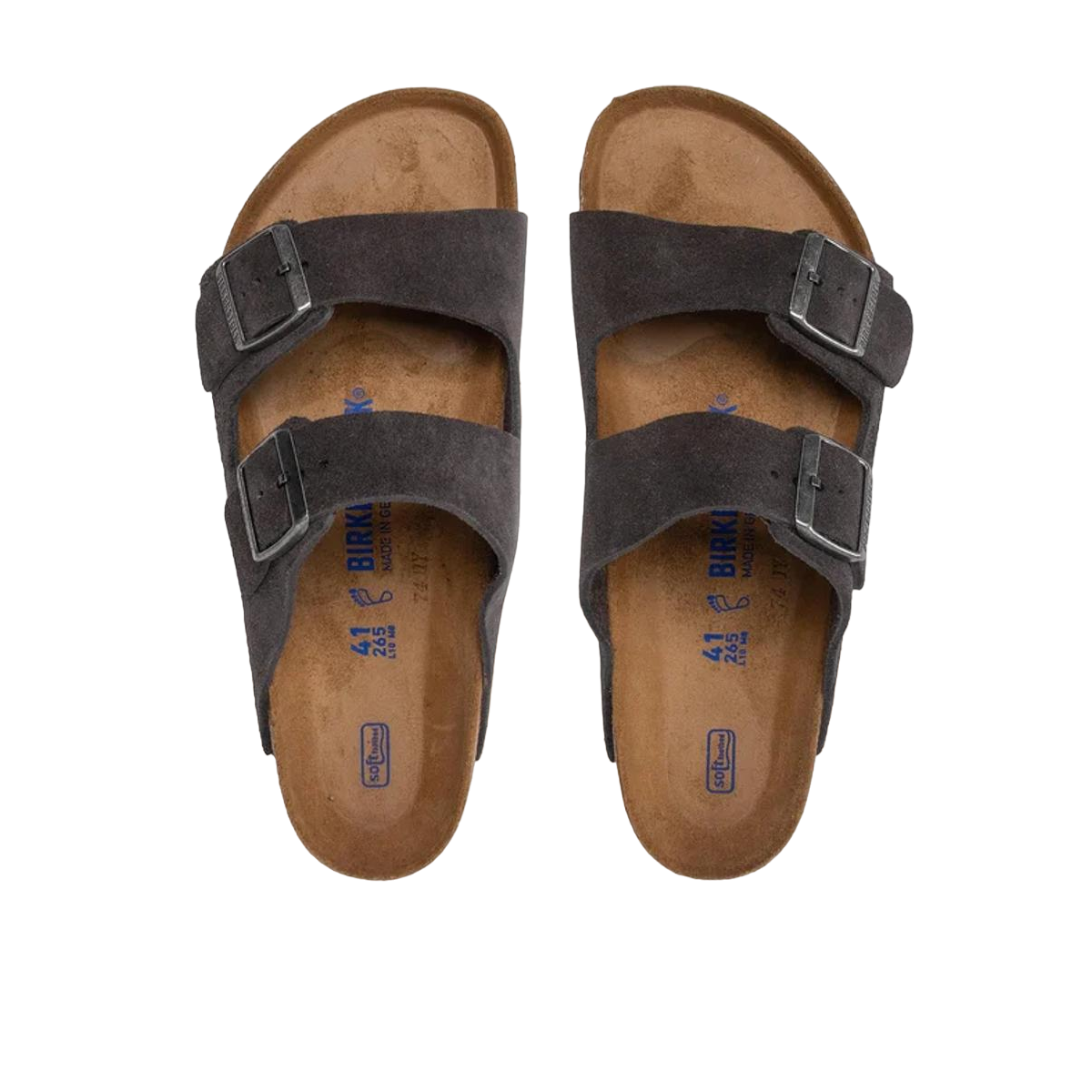 Faux leather sandals BIRKENSTOCK Beige