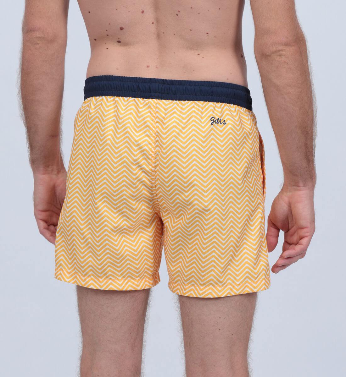 Flowing swim shorts GILI'S Yellow