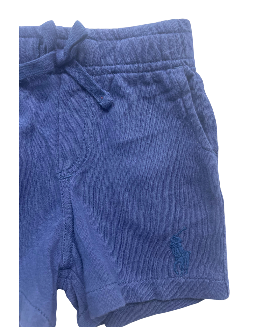Short baby blue - 6 months POLO RALPH LAUREN - Seconde Main Blue
