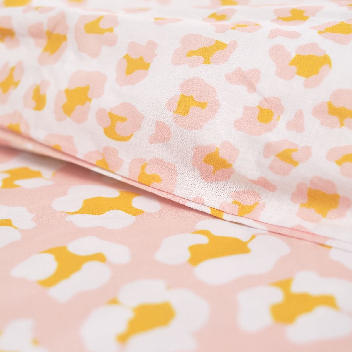 Printed cotton bed set TODAY LINGE DE MAISON Pink