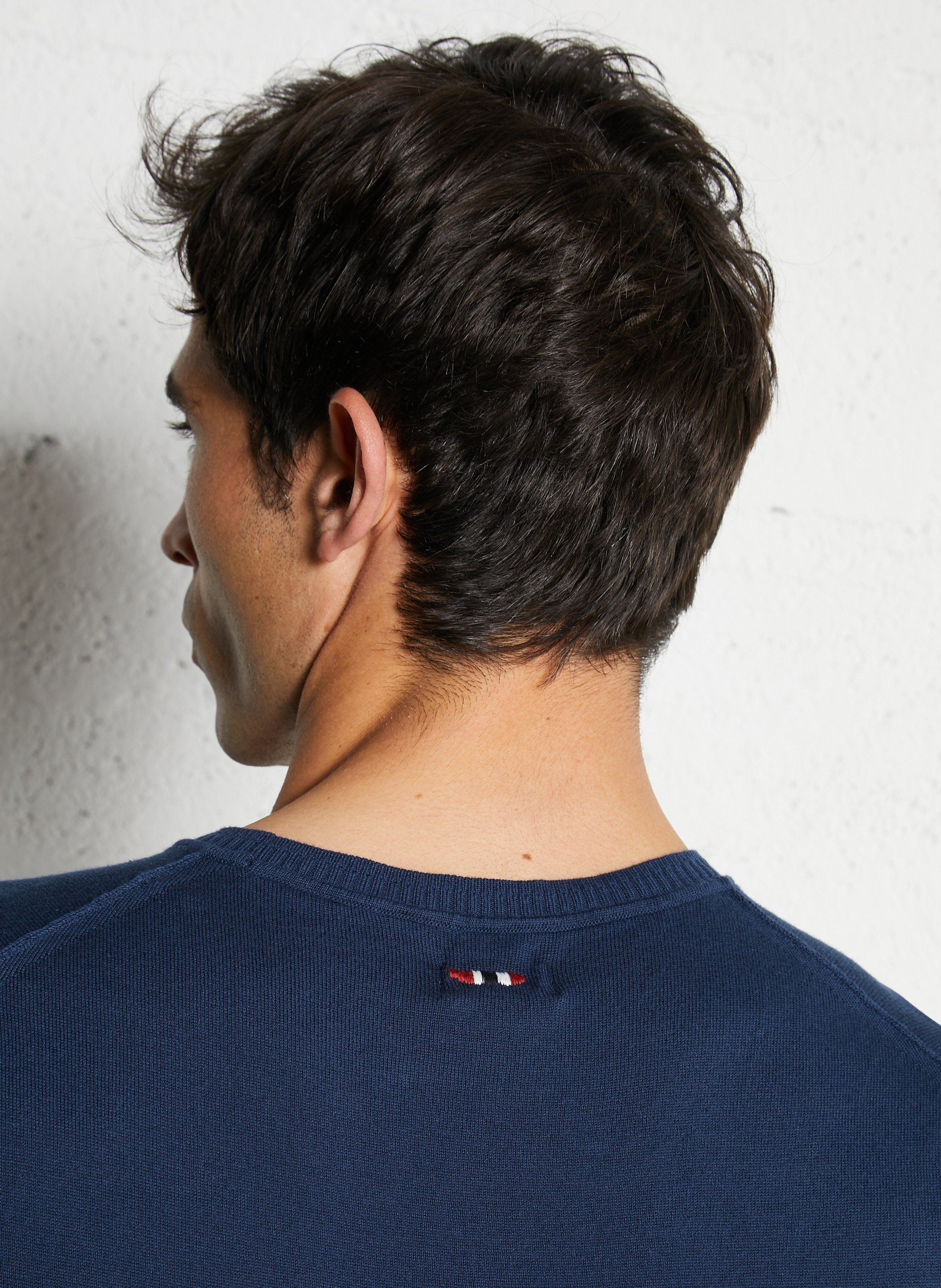 Straight cotton sweater NAPAPIJRI Blue