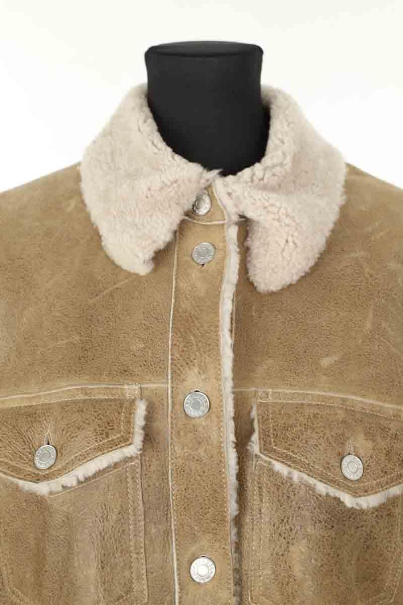 Bead-embroidered dress ISABEL MARANT ÉTOILE - SECONDE MAIN Brown