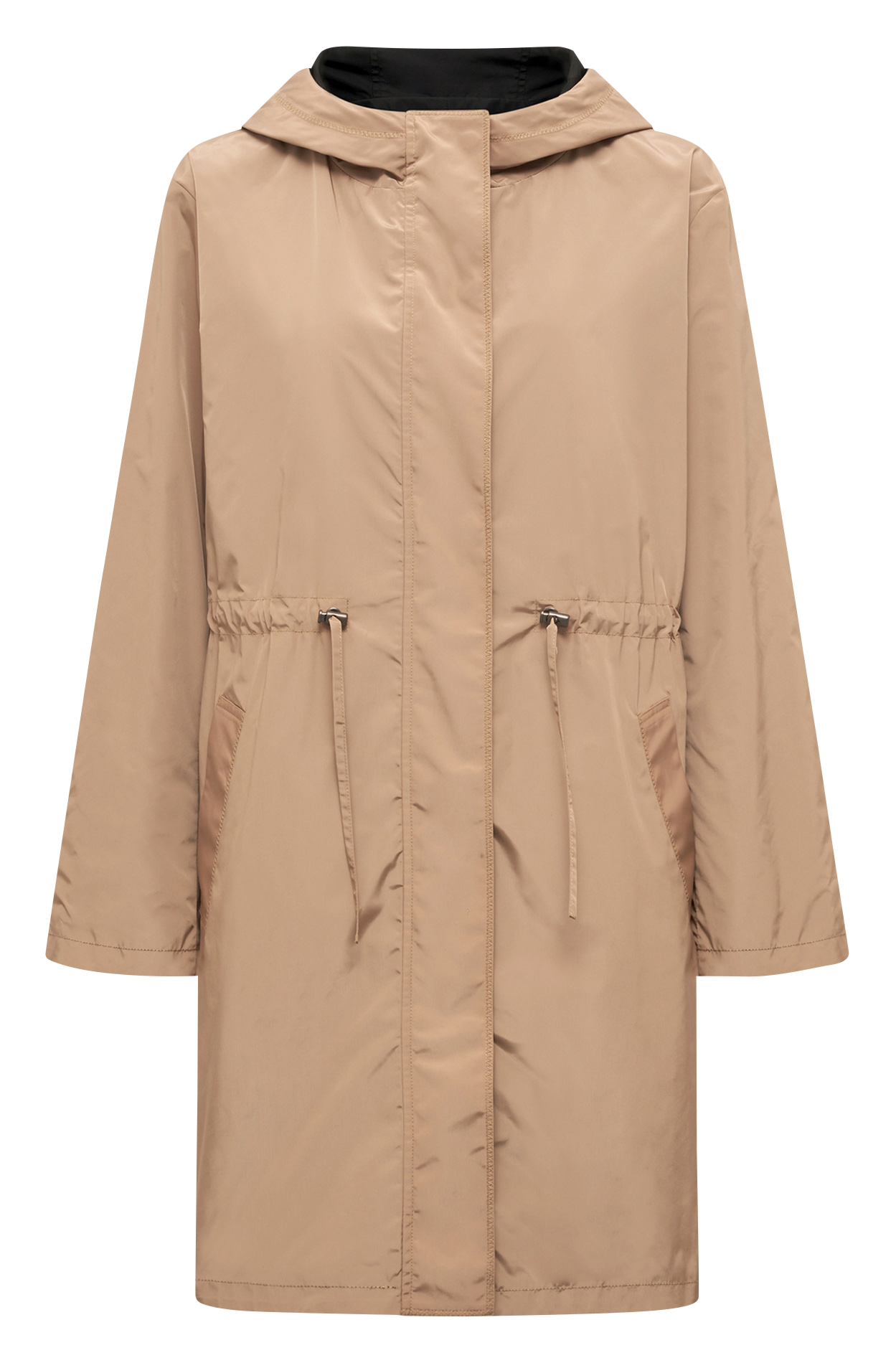 Parka droit à capuche GERARD DAREL Noir