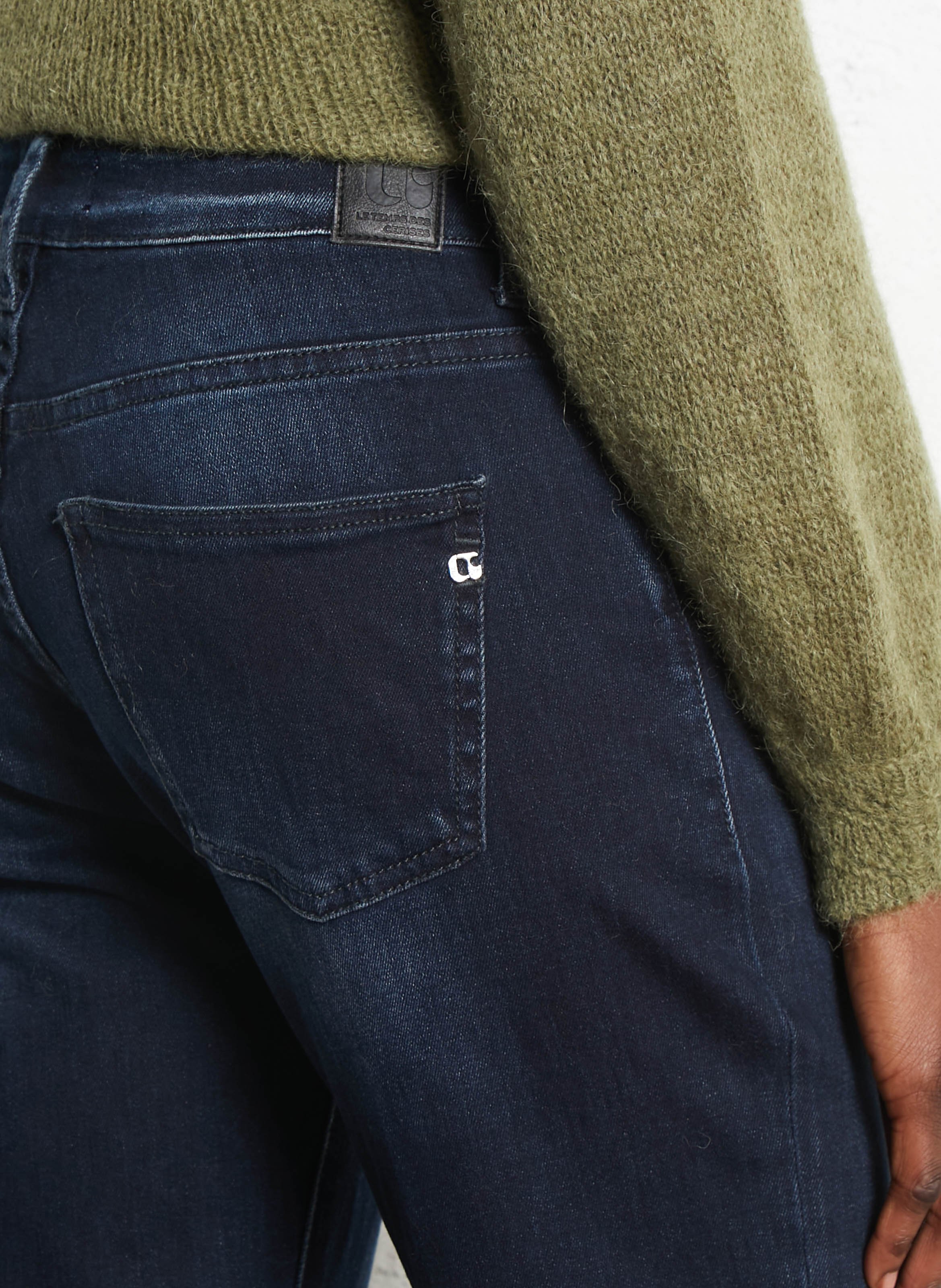 Jean slim LE TEMPS DES CERISES Bleu