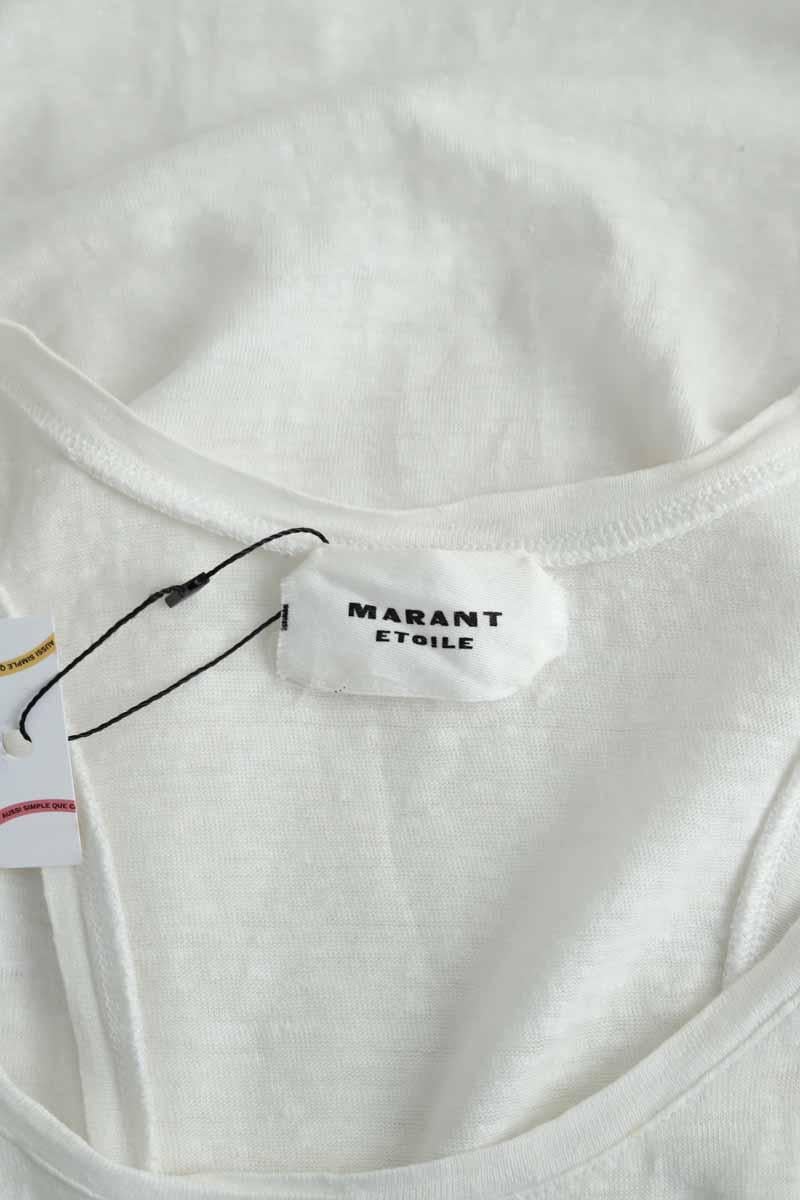 Azawood sleeveless top ISABEL MARANT ÉTOILE - SECONDE MAIN White