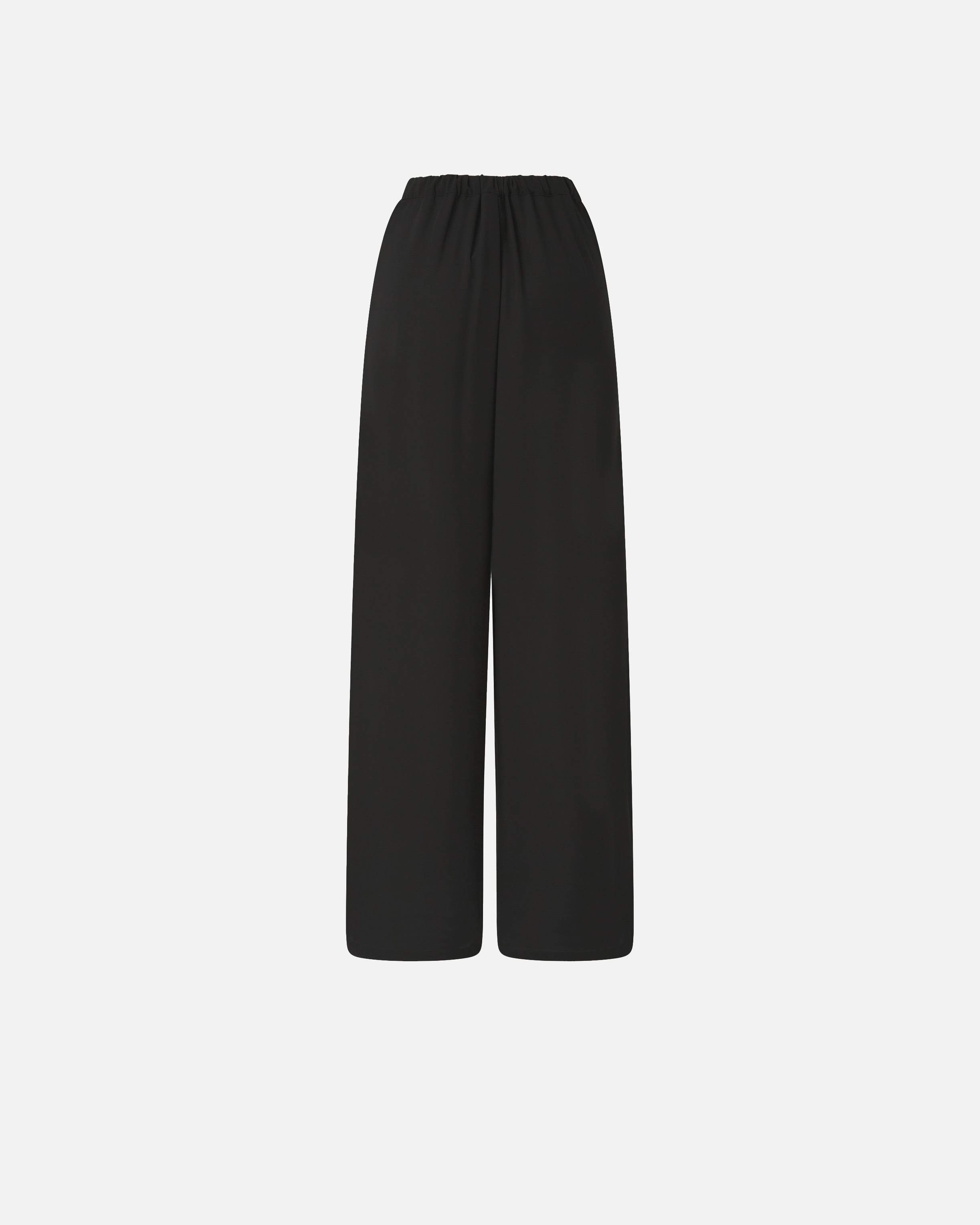 Wide leg pants with elastic waistband PINKO Black