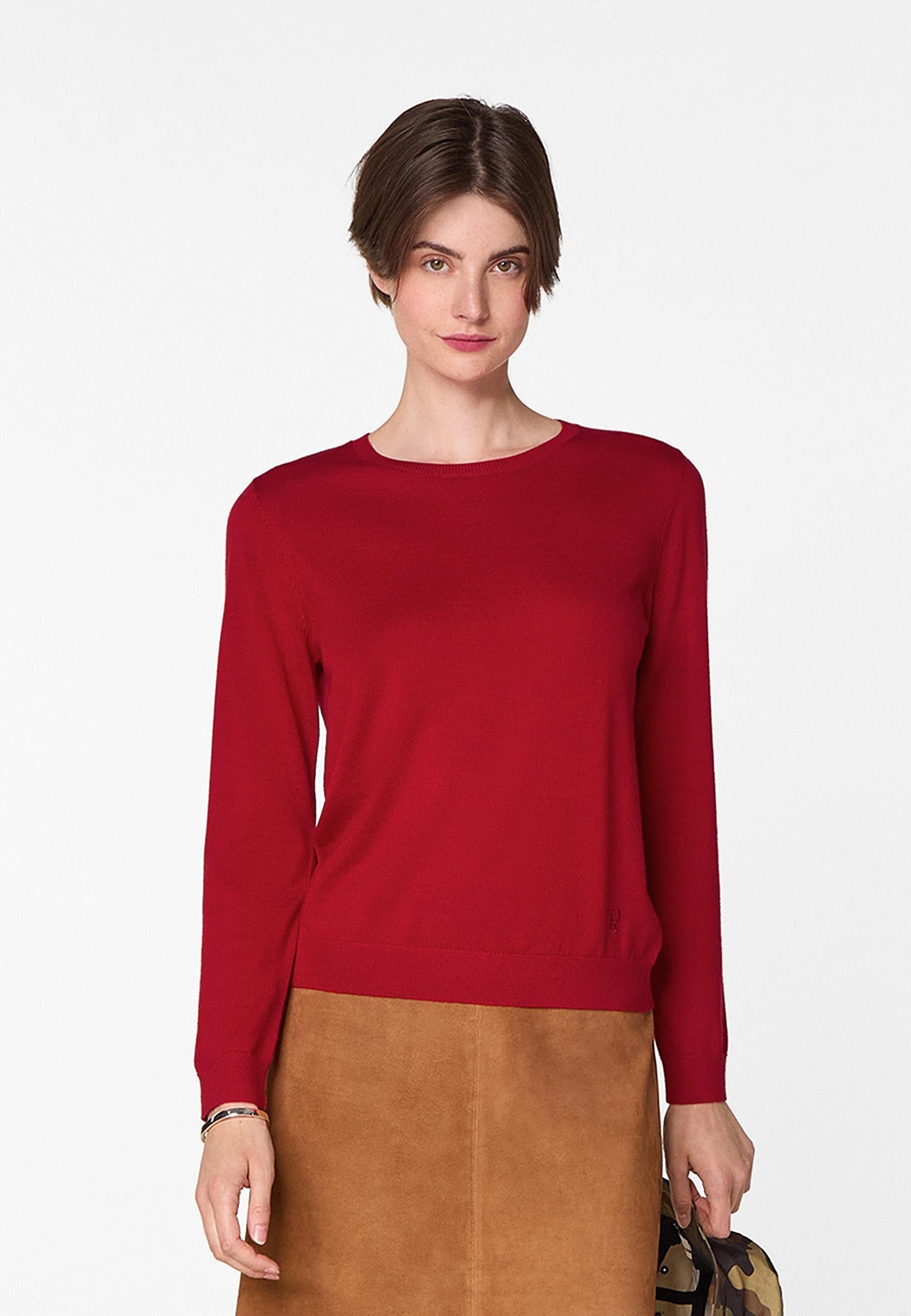 Merino wool sweater RODIER Red